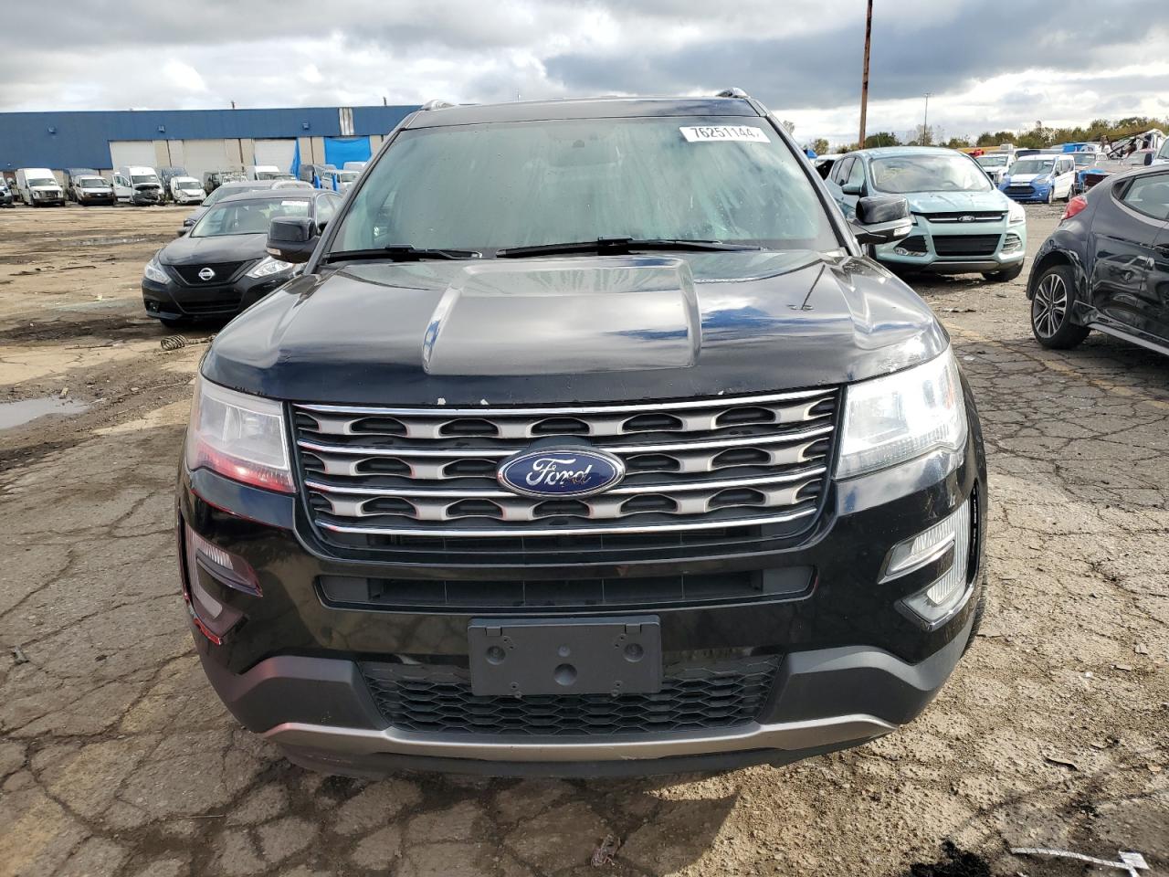 2017 Ford Explorer VIN 1FM5K7D88HGE41205 Copart auction photo, normal wear / rear end damage thumbnail 5