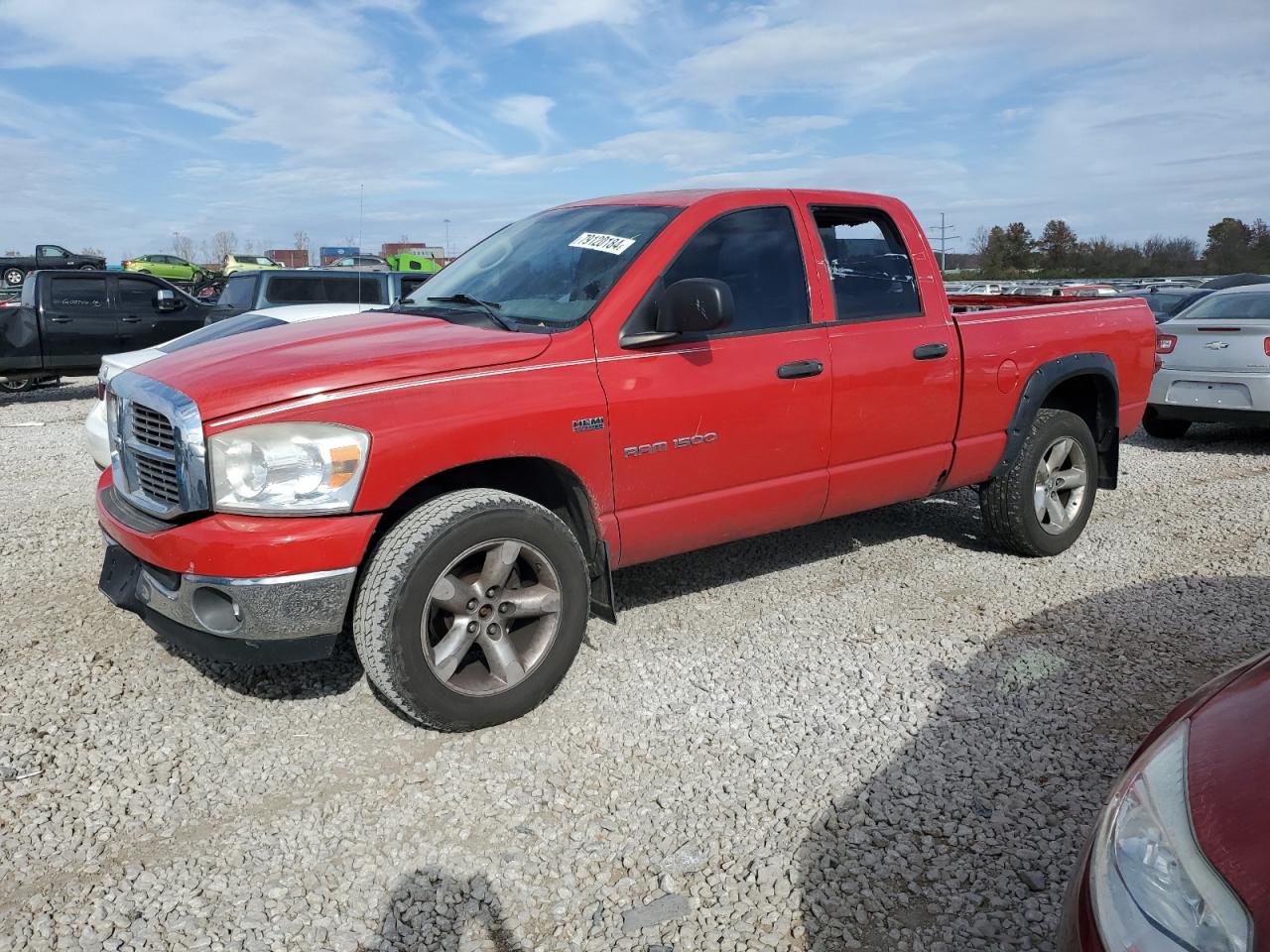 2007 Dodge RAM VIN 1D7HU18257S221553