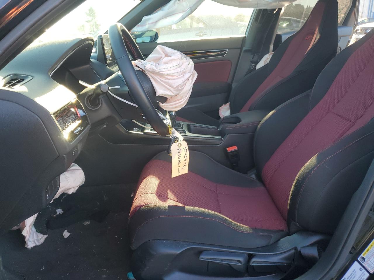 2024 Honda Civic VIN 2HGFE1E51RH475088 Copart auction photo, front end / minor dent/scratches damage thumbnail 7