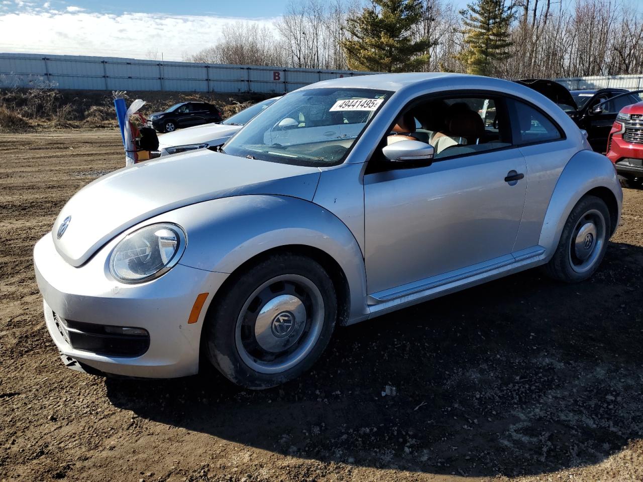 2015 Volkswagen Beetle VIN 3VWF17AT0FM600559 - Copart auction photo