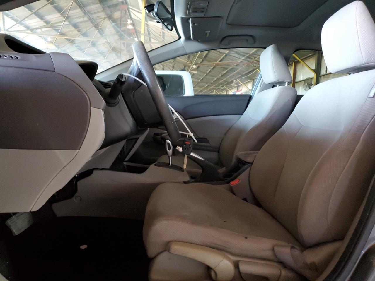 2012 Honda Civic VIN 19XFB2F86CE072149 Copart auction photo, rear end damage thumbnail 7