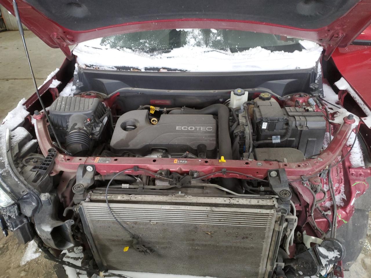 2019 GMC Terrain VIN 3GKALPEV6KL146809 Copart auction photo, rear end / front end damage thumbnail 12