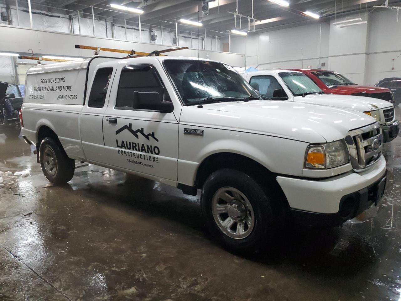 2009 Ford Ranger VIN 1FTZR45E09PA61054 Copart auction photo, rear end damage thumbnail 4