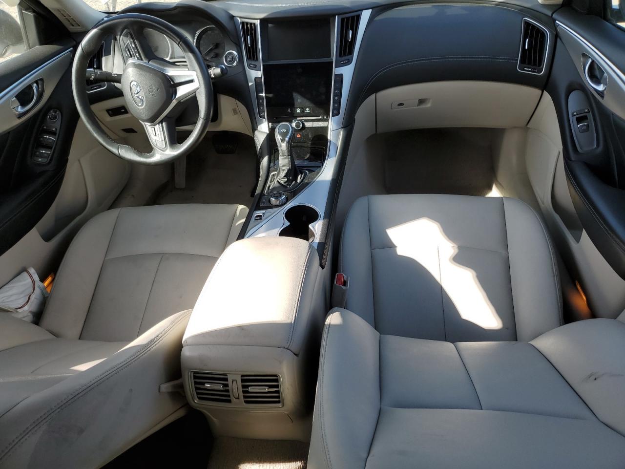 2019 Infiniti Q50 VIN JN1EV7AP0KM543116 Copart auction photo, rear end damage thumbnail 8