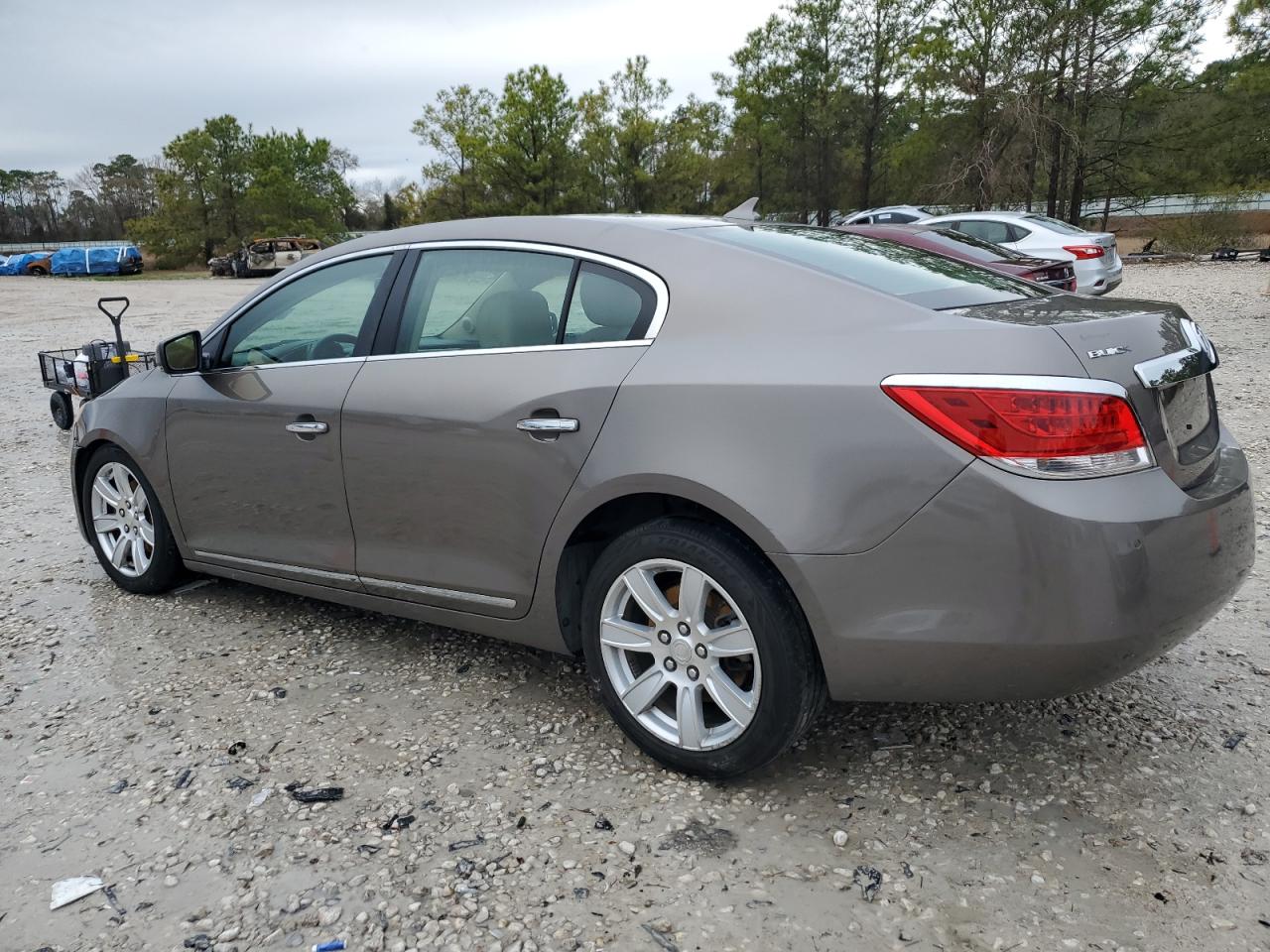 2011 Buick LaCrosse VIN 1G4GC5ED9BF329015 Copart auction photo, front end / undercarriage damage thumbnail 2