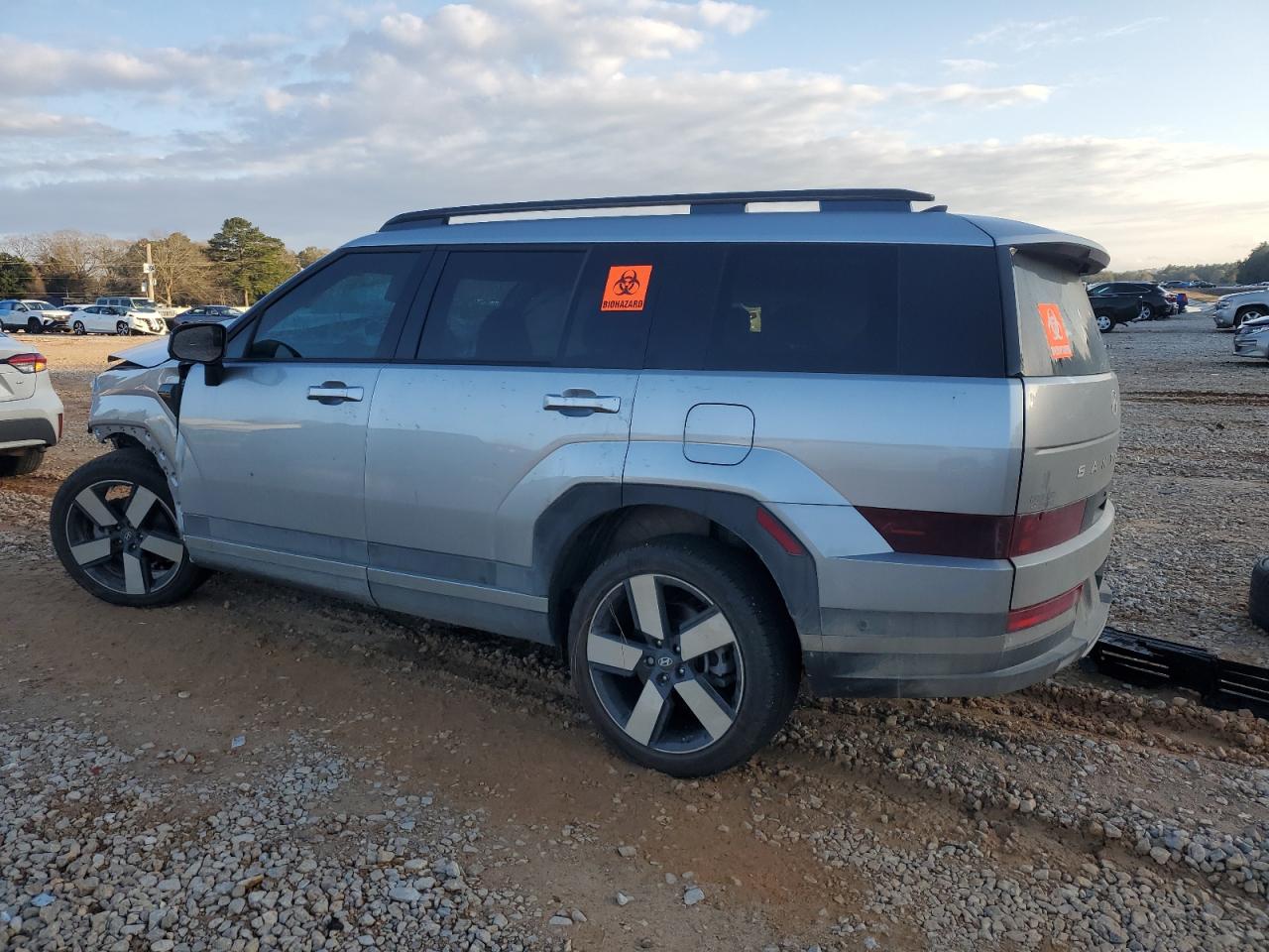 2024 Hyundai Santa Fe VIN 5NMP44GL6RH026741 Copart auction photo, front end / side damage thumbnail 2