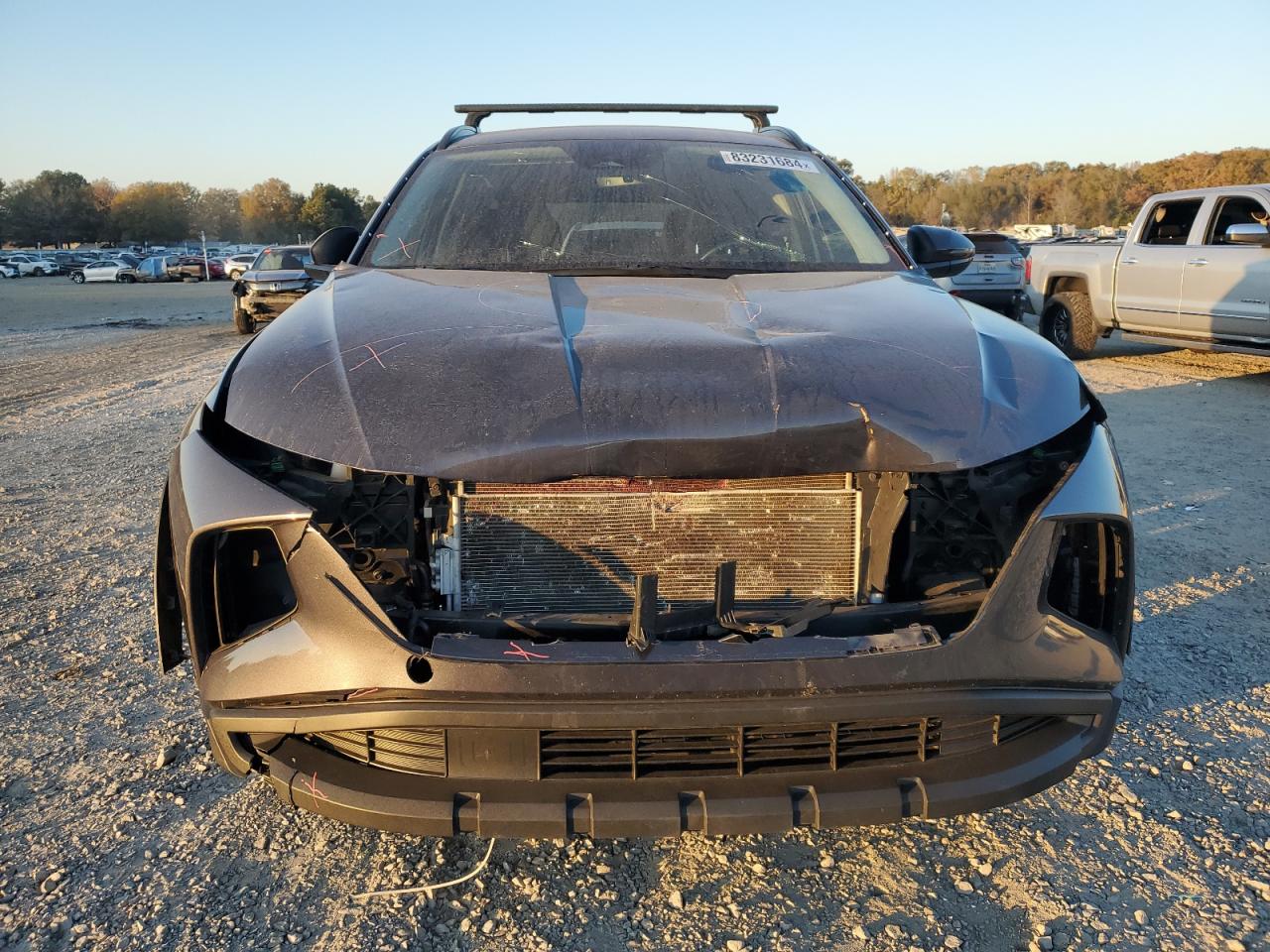 2023 Hyundai Tucson VIN KM8JFCAE1PU220924 Copart auction photo, front end / minor dent/scratches damage thumbnail 5
