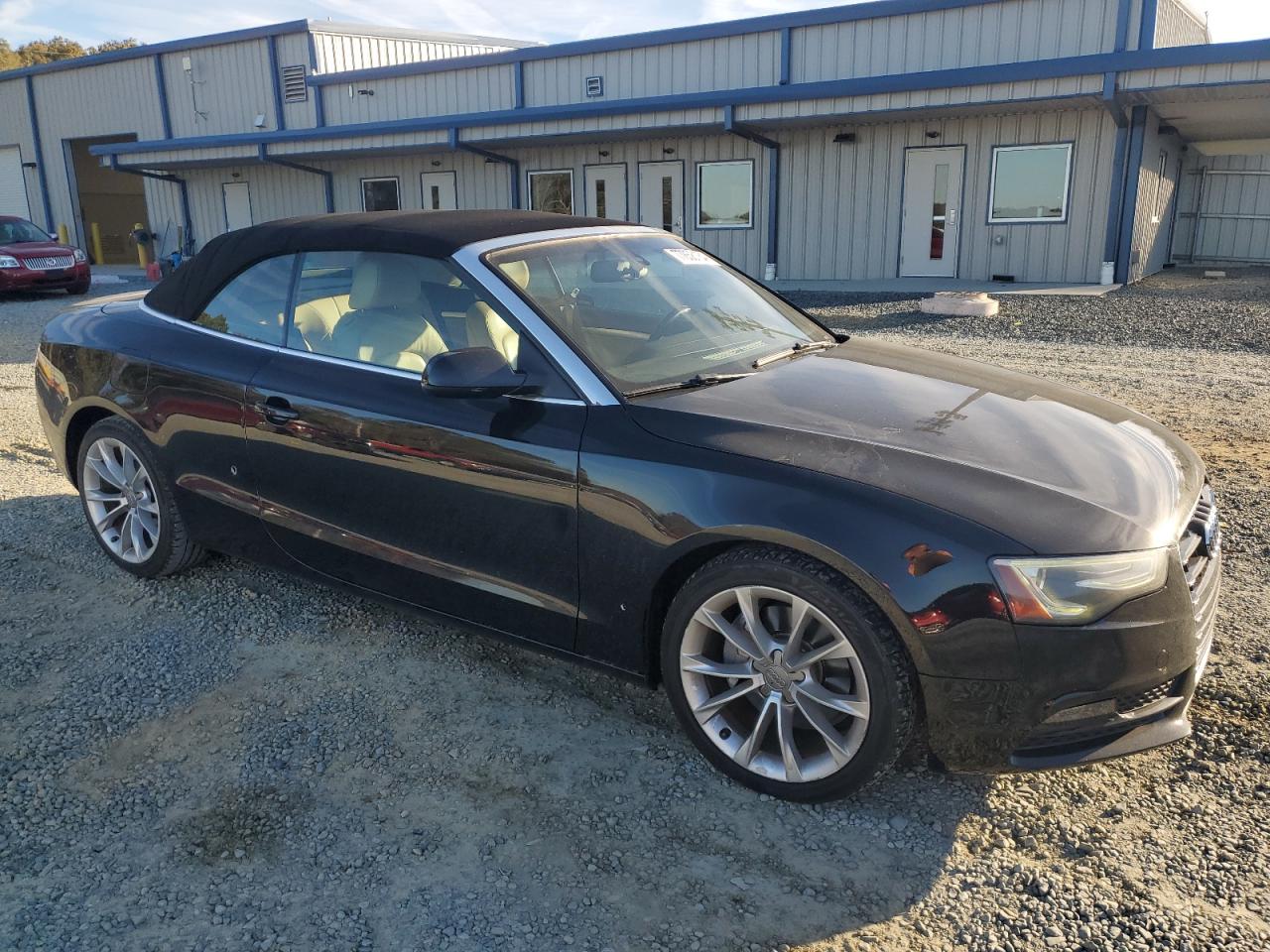 2013 Audi A5 VIN WAUAFAFH7DN000217 Copart auction photo, vandalism / all over damage thumbnail 4