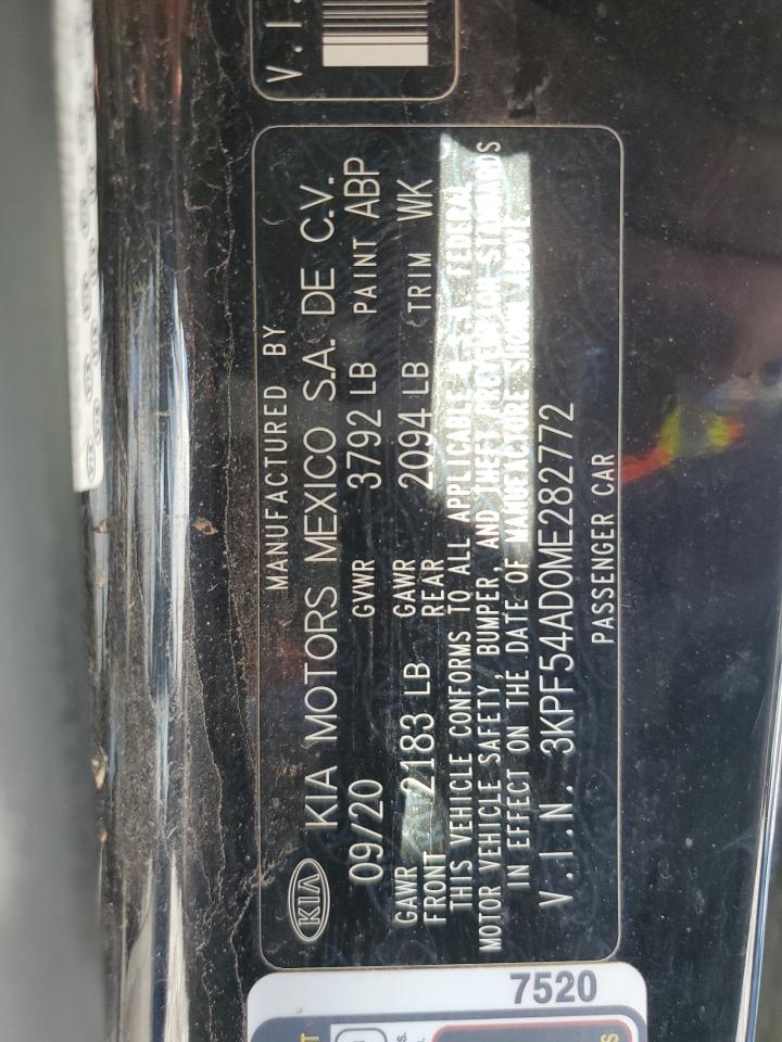 2021 KIA Forte VIN 3KPF54AD0ME282772 Copart auction photo, front end damage thumbnail 13