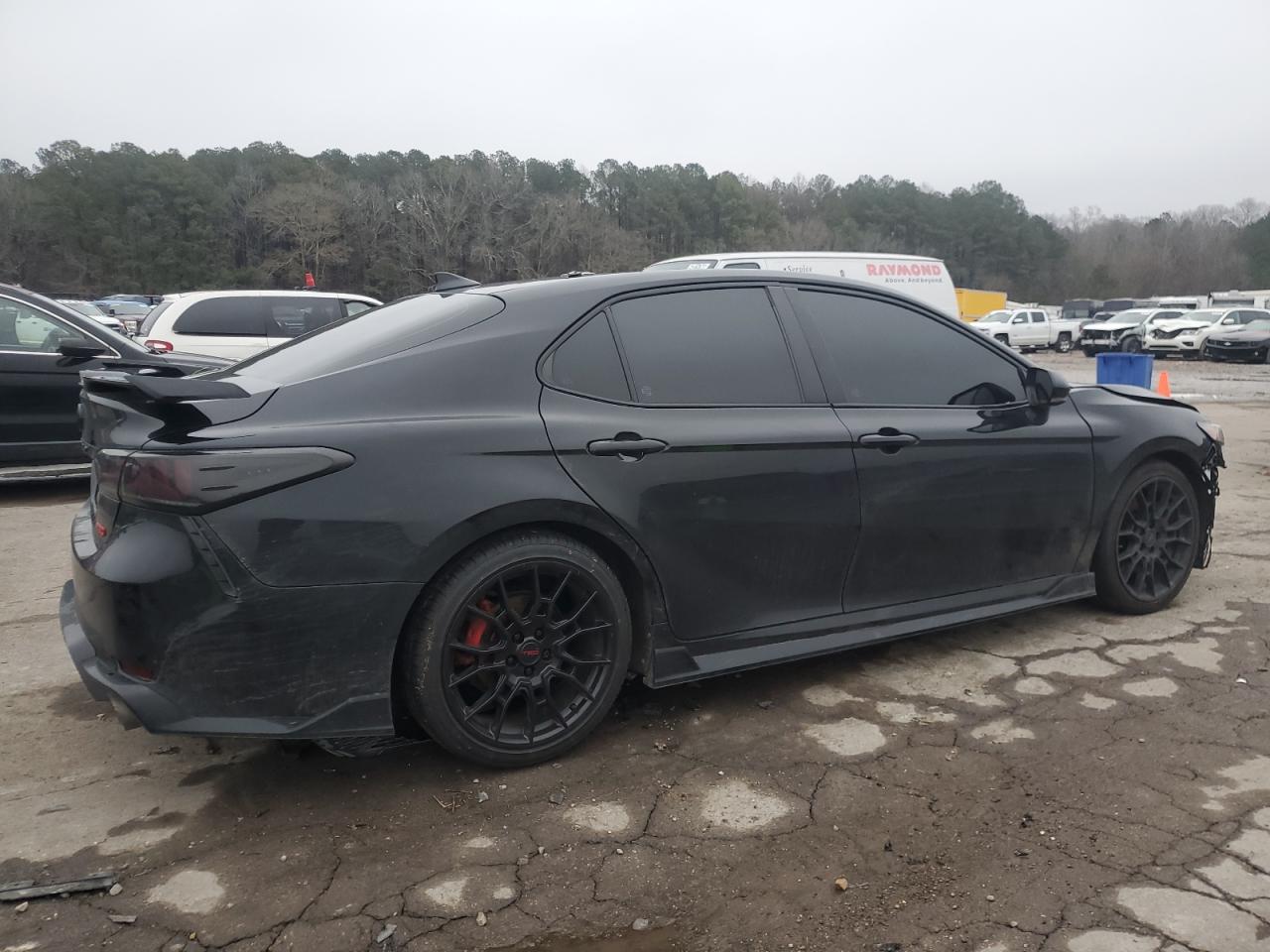 2022 Toyota Camry VIN 4T1KZ1AK8NU071673 Copart auction photo, front end damage thumbnail 3