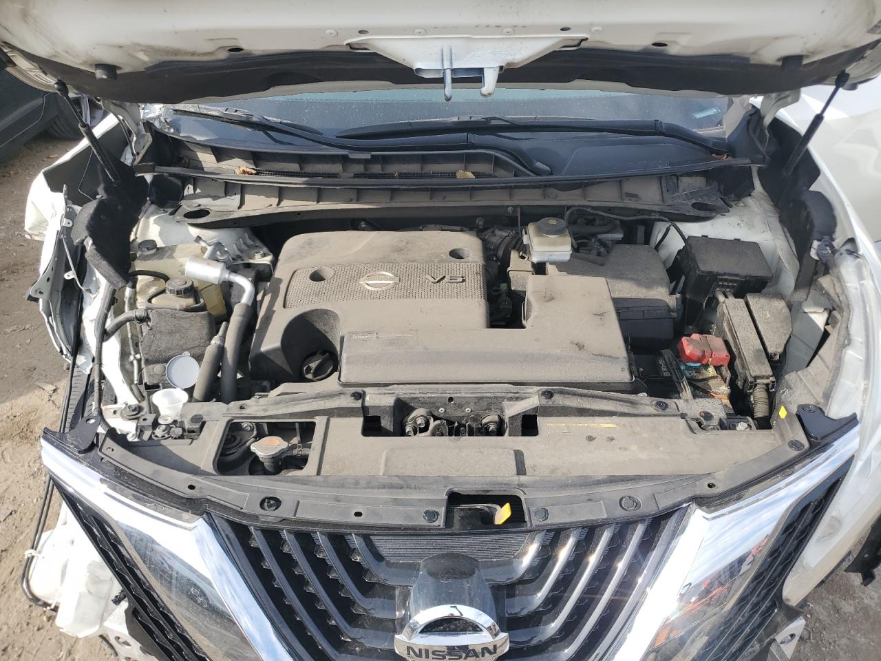 2017 Nissan Murano VIN 5N1AZ2MH3HN193003 Copart auction photo, front end damage thumbnail 12