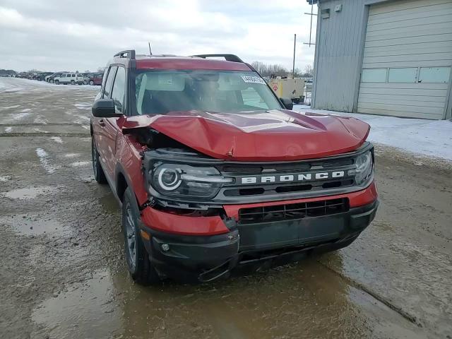 2023 Ford Bronco VIN 3FMCR9B61PRD34066 Copart auction photo, front end / side damage thumbnail 14