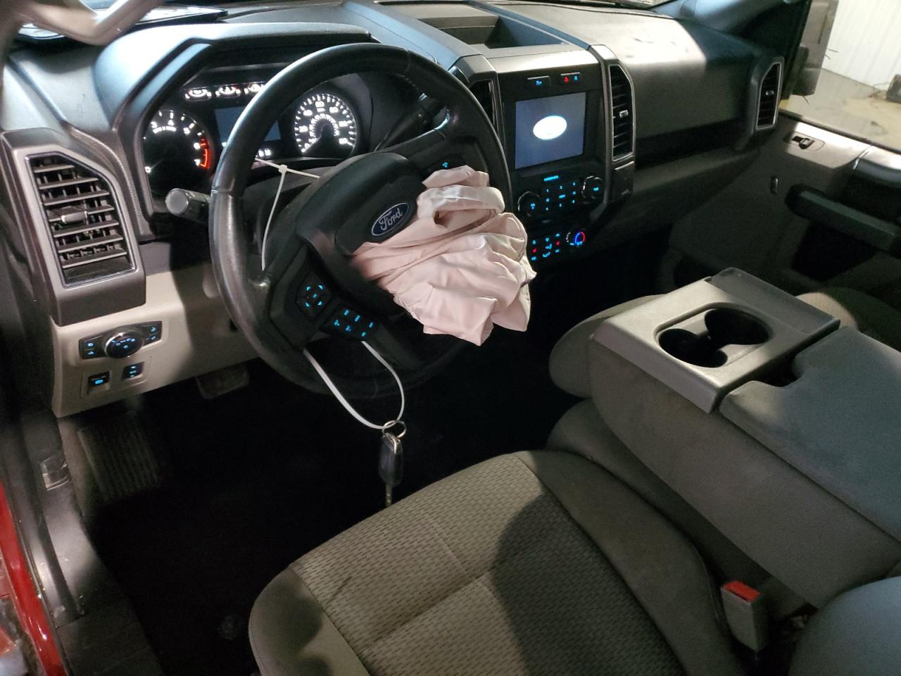 2018 Ford F-150 VIN 1FTFX1E55JKD40475 Copart auction photo, front end / rear end damage thumbnail 8
