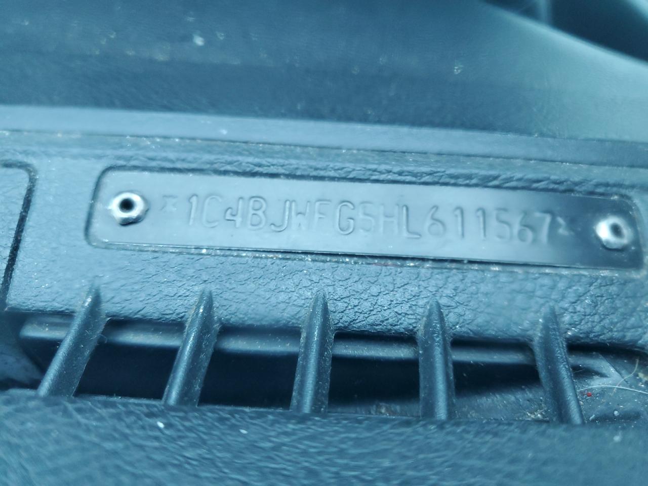 2017 Jeep Wrangler VIN 1C4BJWFG5HL611567 Copart auction photo, side damage thumbnail 13