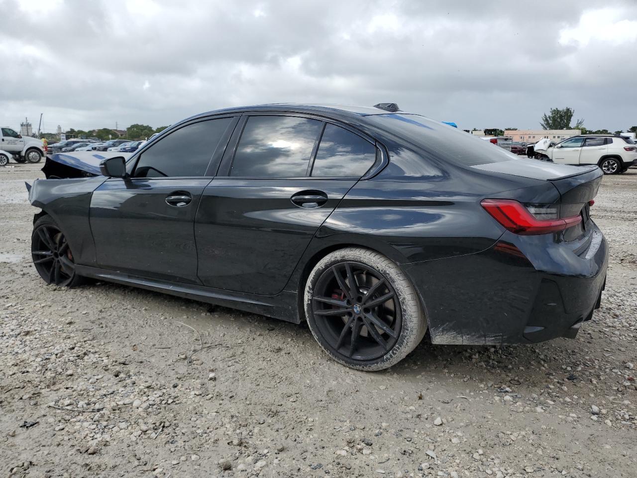 2024 BMW 3er VIN 3MW69FF07R8E26178 Copart auction photo, front end damage thumbnail 2