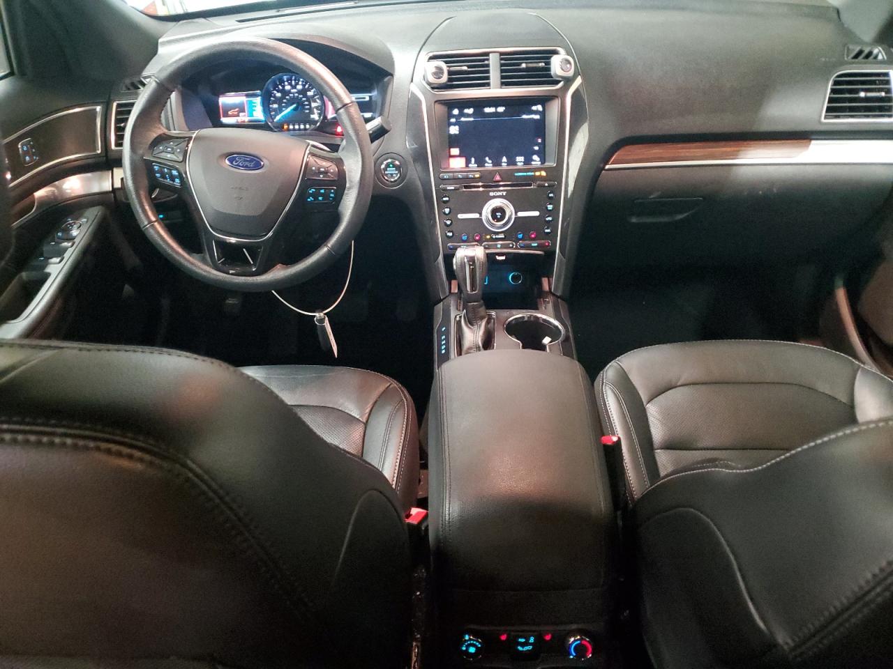 2018 Ford Explorer VIN 1FM5K8F88JGB89559 Copart auction photo, rear end / front end damage thumbnail 8