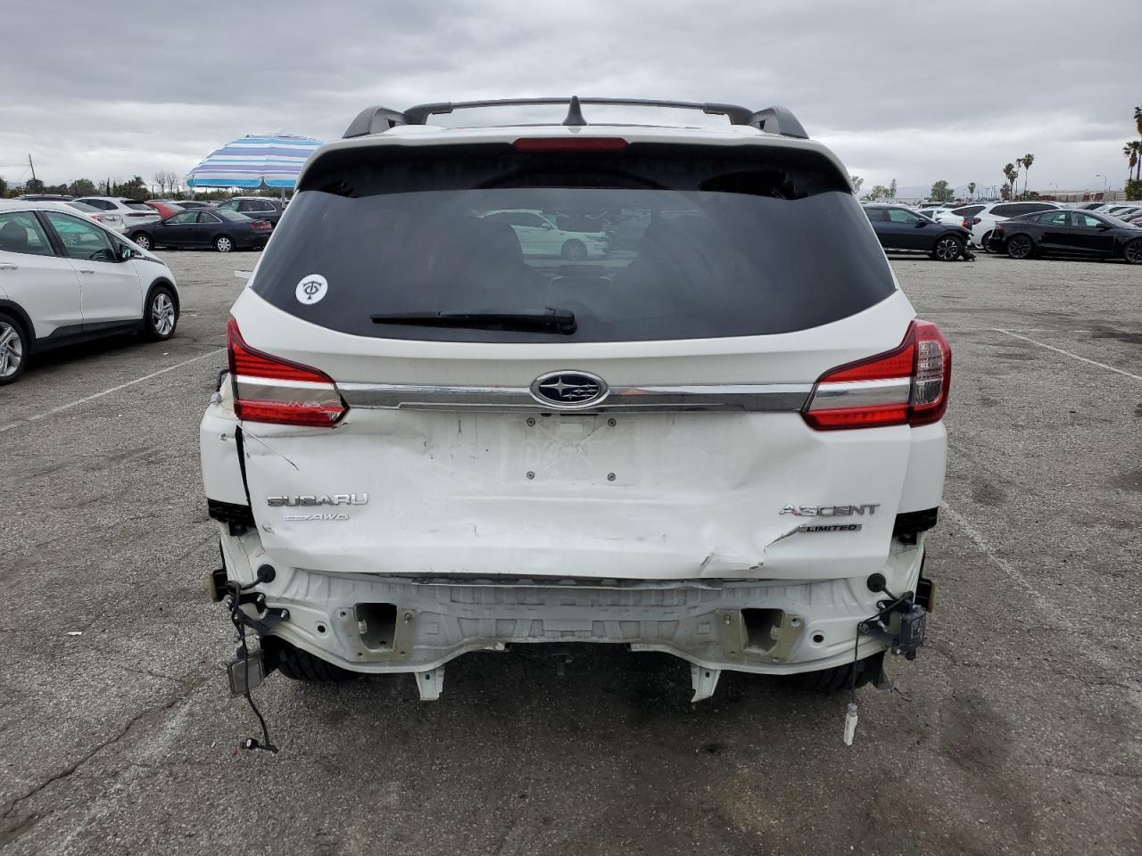 2019 Subaru Ascent VIN 4S4WMAMD6K3424961 Copart auction photo, rear end / minor dent/scratches damage thumbnail 6