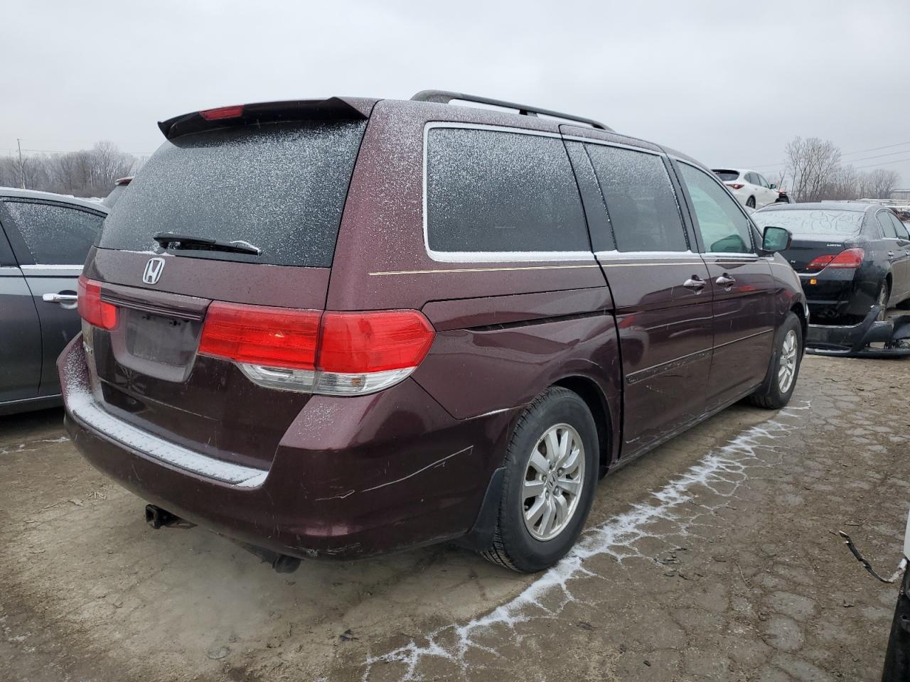 2008 Honda Odyssey VIN 5FNRL38638B419398 Copart auction photo, mechanical / front end damage thumbnail 3