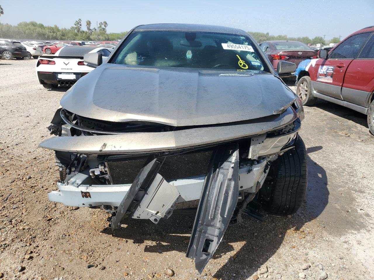 2018 Chevrolet Impala VIN 2G1105S35J9138450 Copart auction photo, front end / rear end damage thumbnail 5