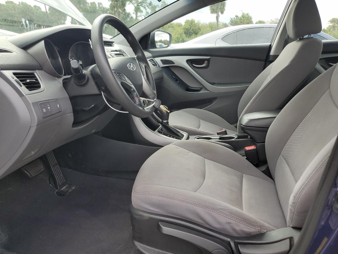 2014 Hyundai Elantra VIN 5NPDH4AE4EH487211 Copart auction photo, water/flood damage thumbnail 7