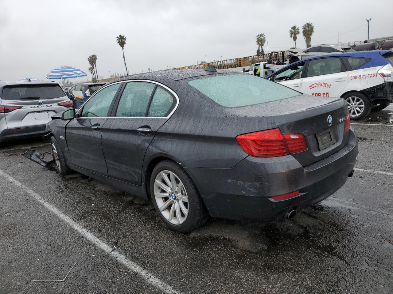 2014 BMW 5er VIN WBA5B1C53ED482926 Copart auction photo, front end / minor dent/scratches damage thumbnail 2