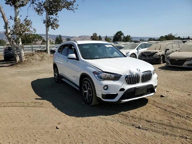 2017 BMW X1 VIN WBXHT3C36H5F87729 Copart auction photo, front end damage thumbnail 11