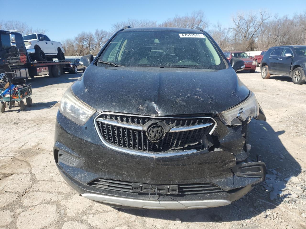 2017 Buick Encore VIN KL4CJASB9HB174643 Copart auction photo, front end / minor dent/scratches damage thumbnail 5