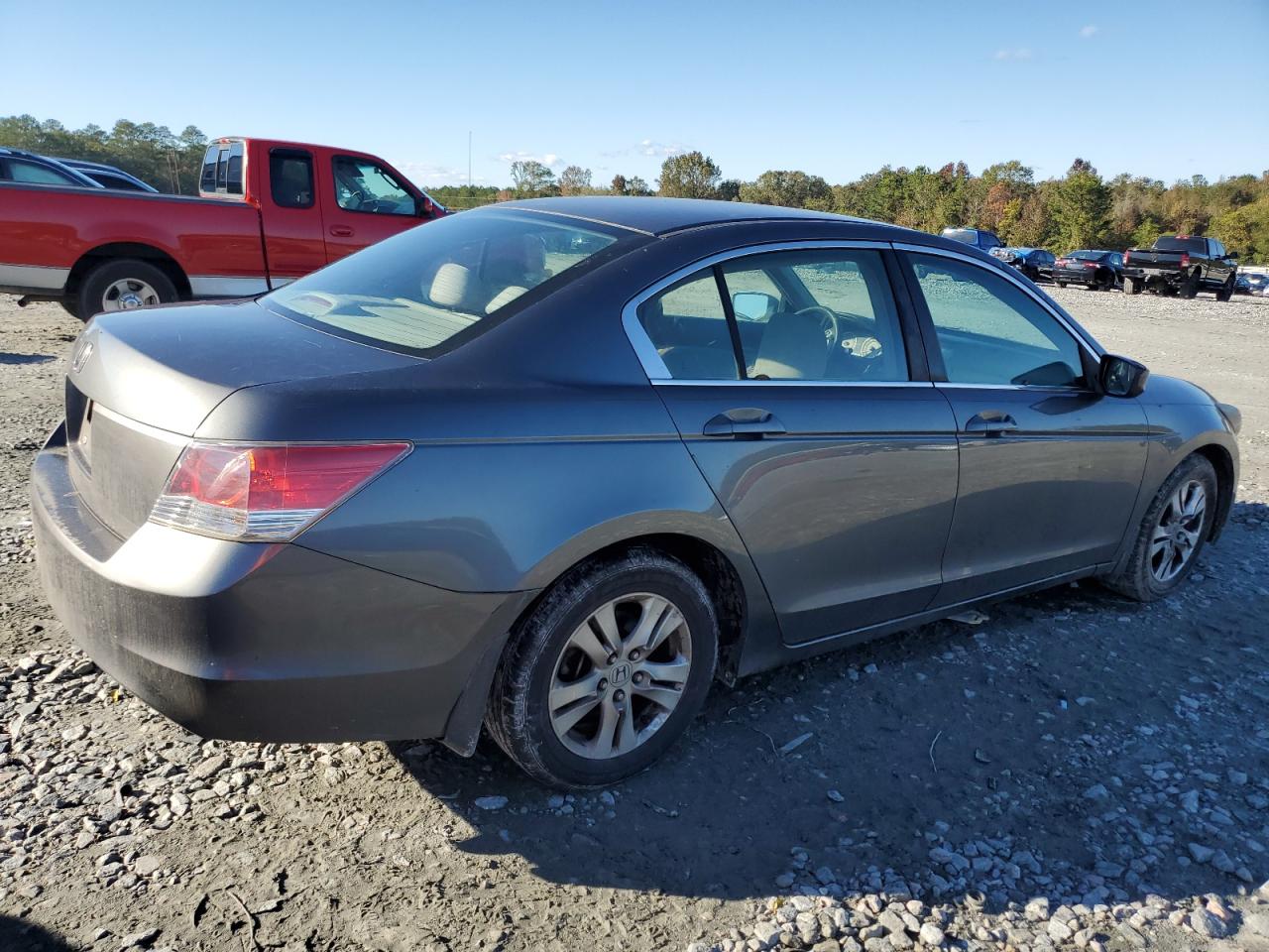 2009 Honda Accord VIN 1HGCP26469A053406 Copart auction photo, rear end / side damage thumbnail 3
