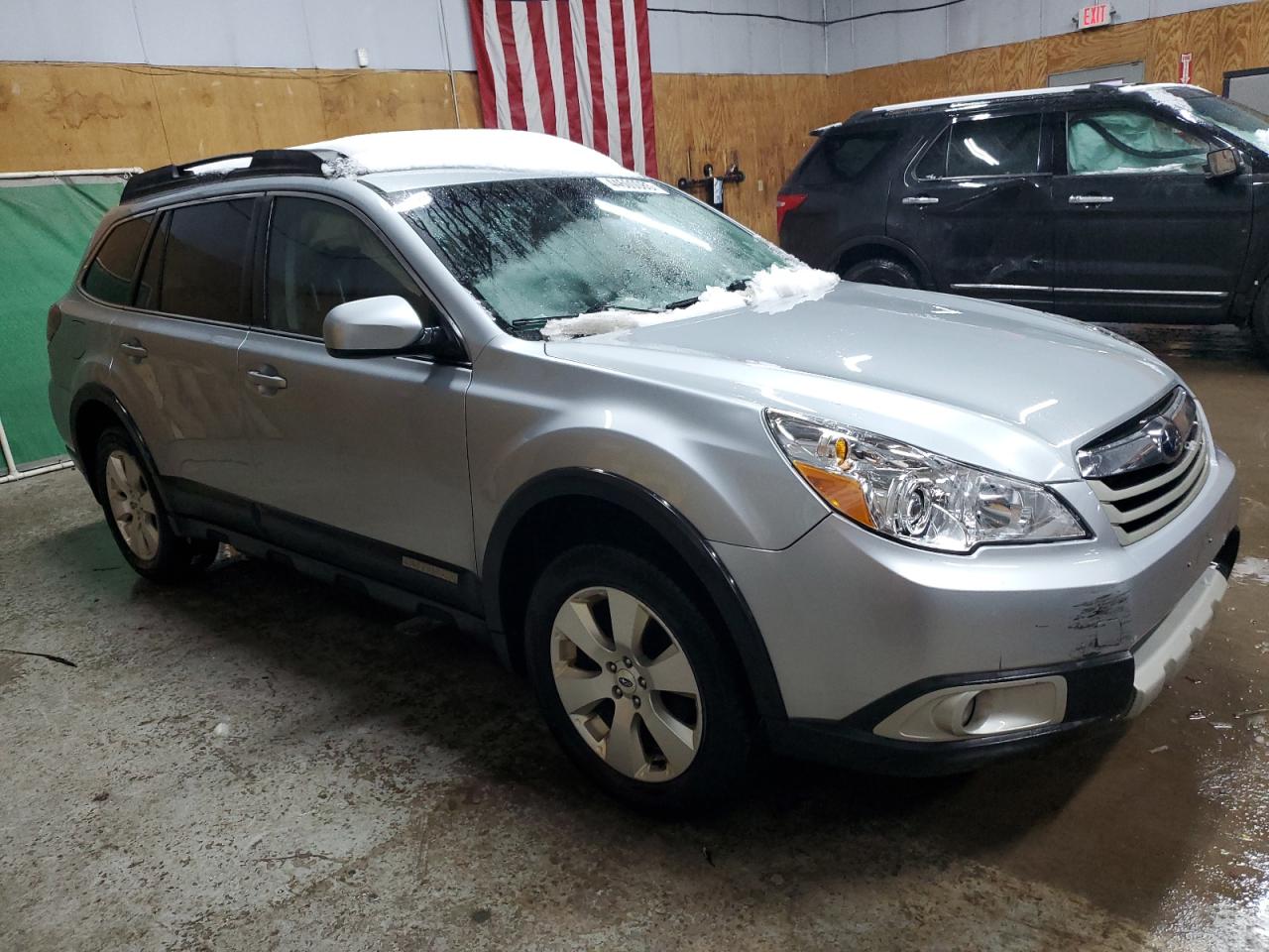 2012 Subaru Outback VIN 4S4BRBLC0C3212461 Copart auction photo, front end / rear end damage thumbnail 4