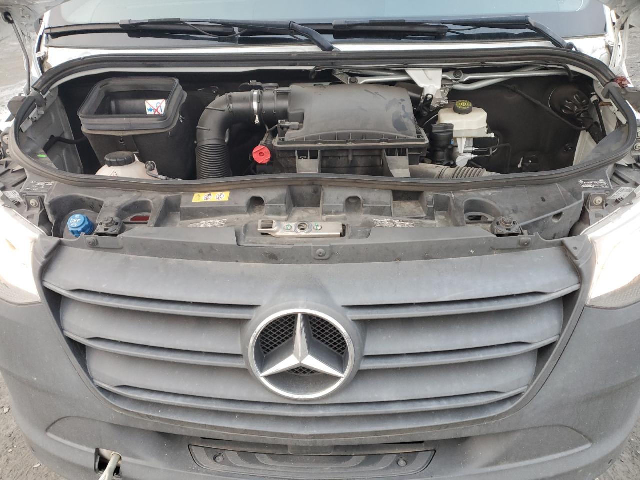2021 Mercedes-Benz Sprinter VIN W1W4DDHY3MT050682 Copart auction photo, mechanical damage thumbnail 12