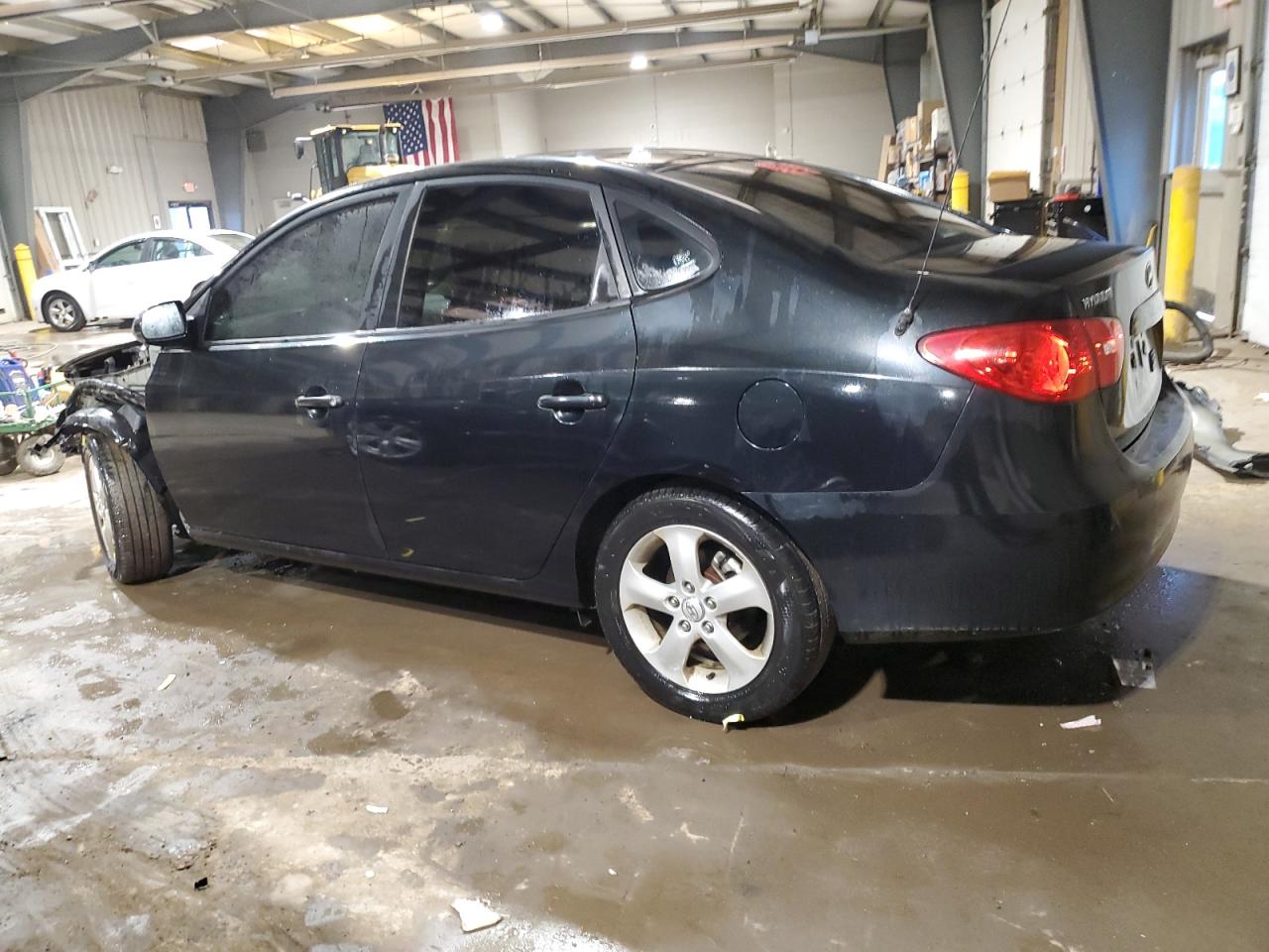 2007 Hyundai Elantra VIN KMHDU46D27U028162 Copart auction photo, front end damage thumbnail 2