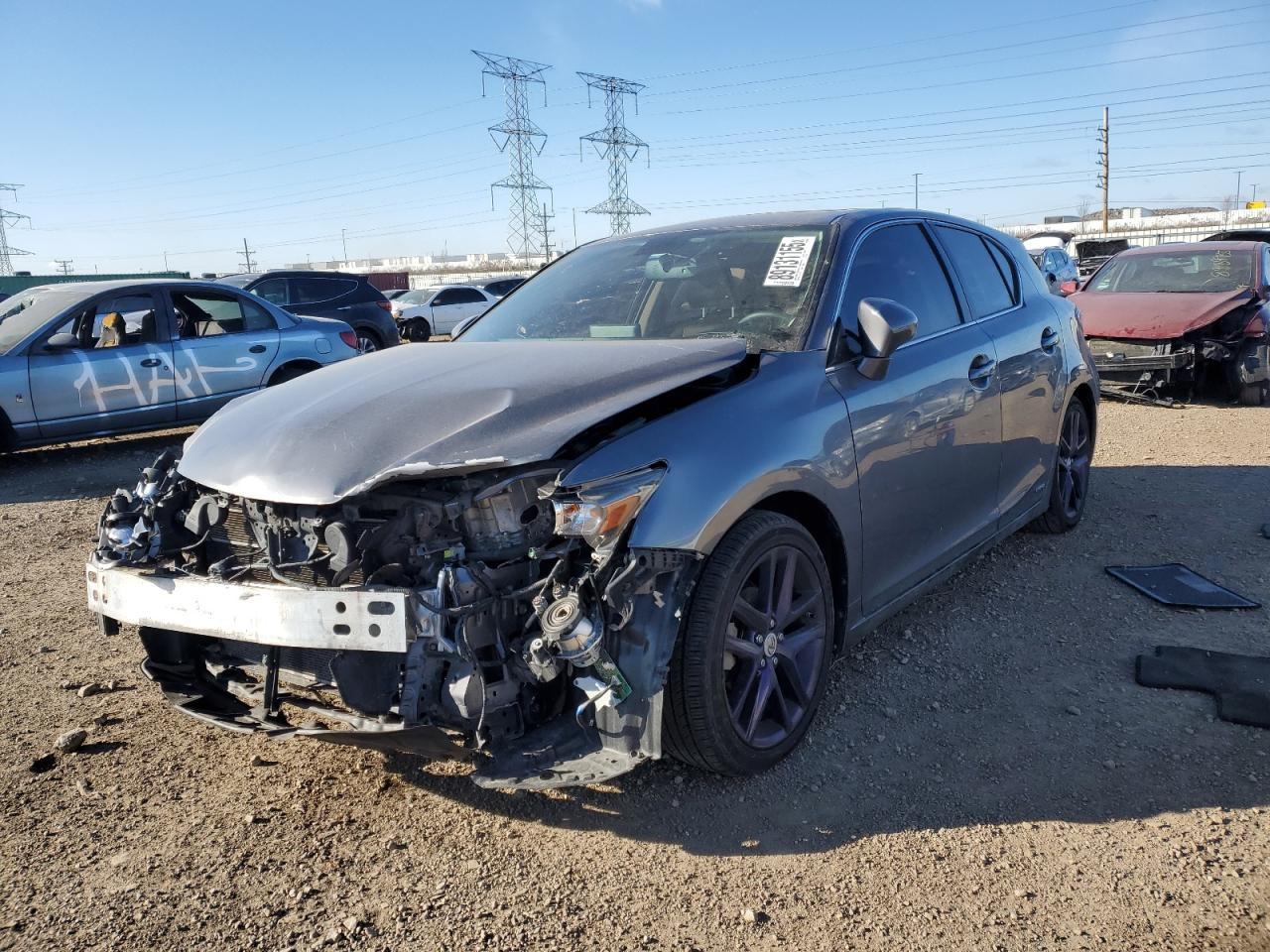 2014 Lexus CT VIN JTHKD5BH6E2197845