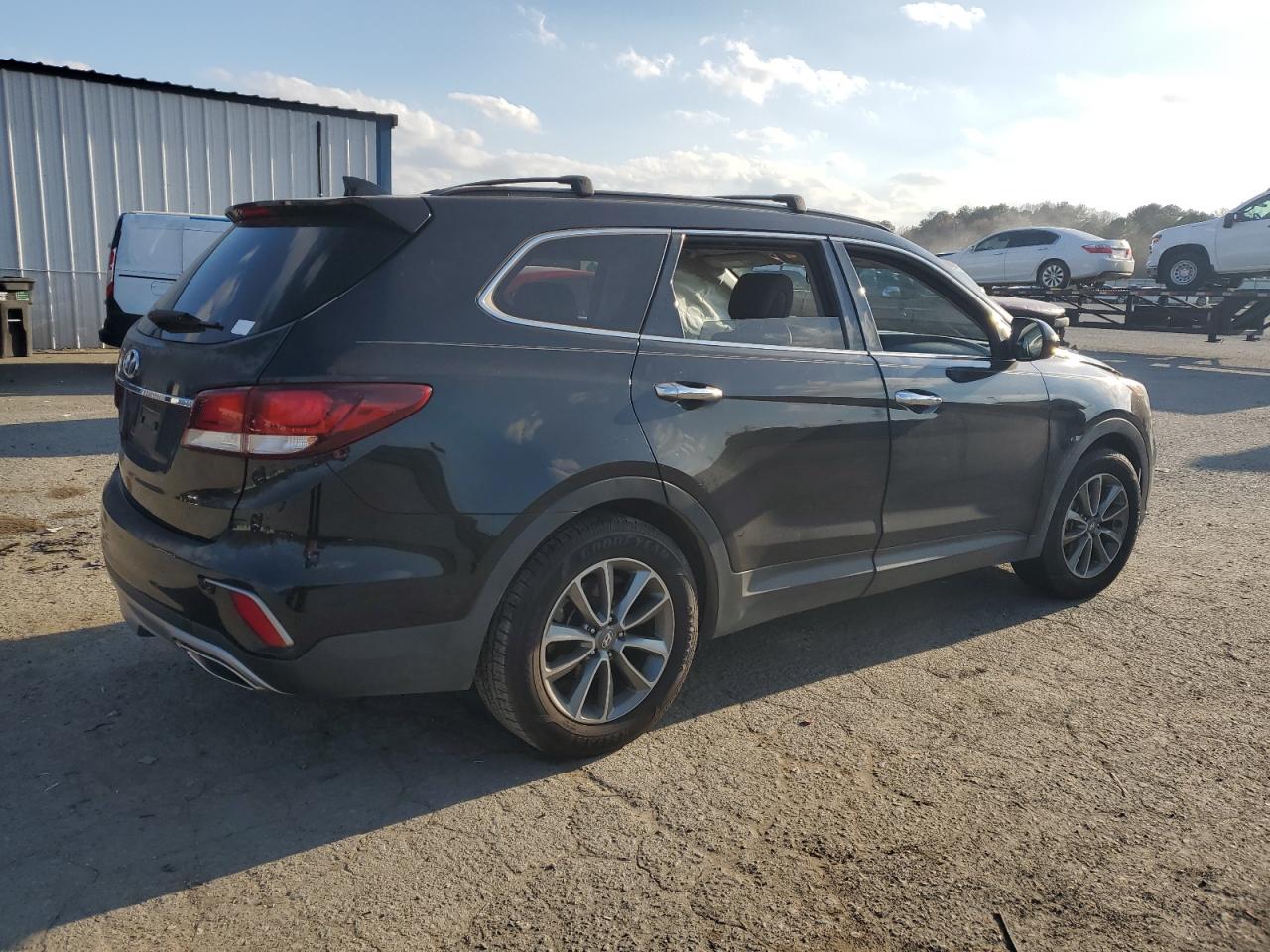 2017 Hyundai Santa Fe VIN KM8SM4HF5HU184803 Copart auction photo, side / minor dent/scratches damage thumbnail 3