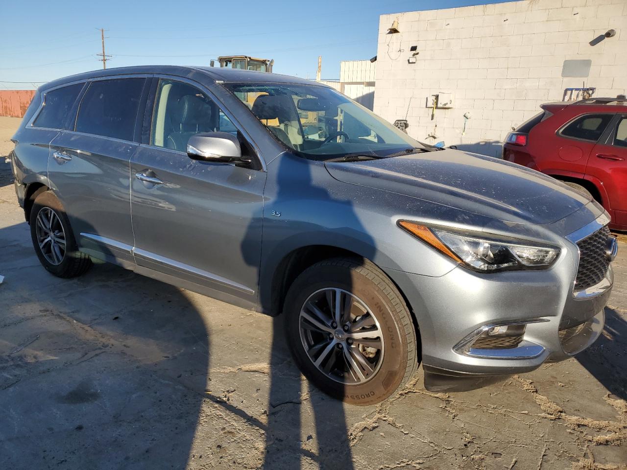 2018 Infiniti QX60 VIN 5N1DL0MM4JC533311 Copart auction photo, all over damage thumbnail 4