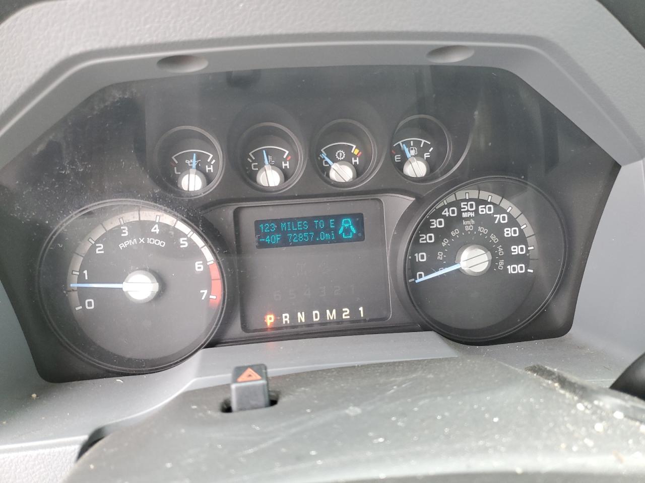 2013 Ford F250 VIN 1FTBF2A67DEB82388 Copart auction photo, side / rear end damage thumbnail 9