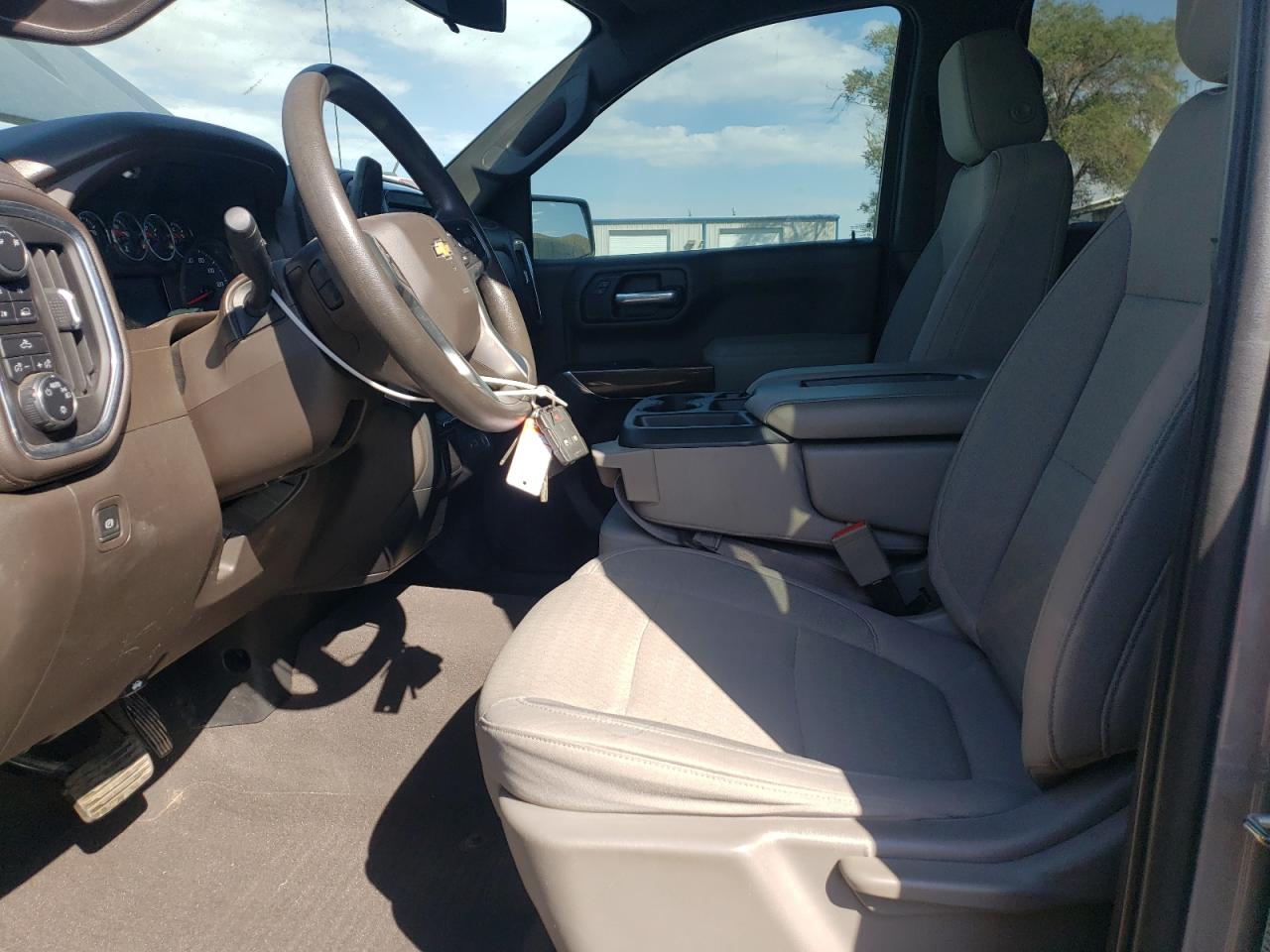 2019 Chevrolet Silverado VIN 1GCPYDEK4KZ323846 Copart auction photo, front end damage thumbnail 7