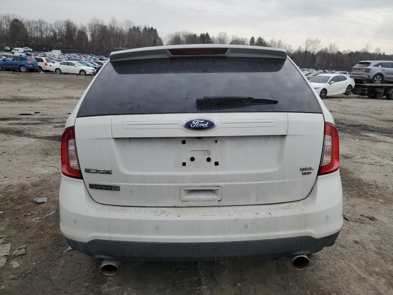 2011 Ford Edge VIN 2FMDK4JC7BBA90840 Copart auction photo, side / front end damage thumbnail 6