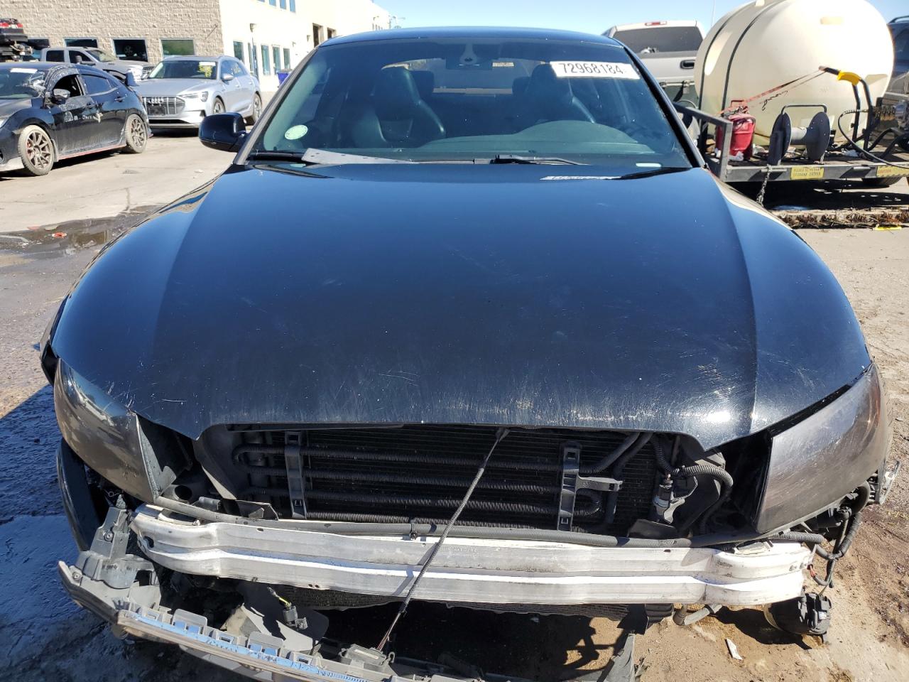 2010 Audi RS5 VIN WAUCVAFR4AA022490 Copart auction photo, rollover / undercarriage damage thumbnail 5