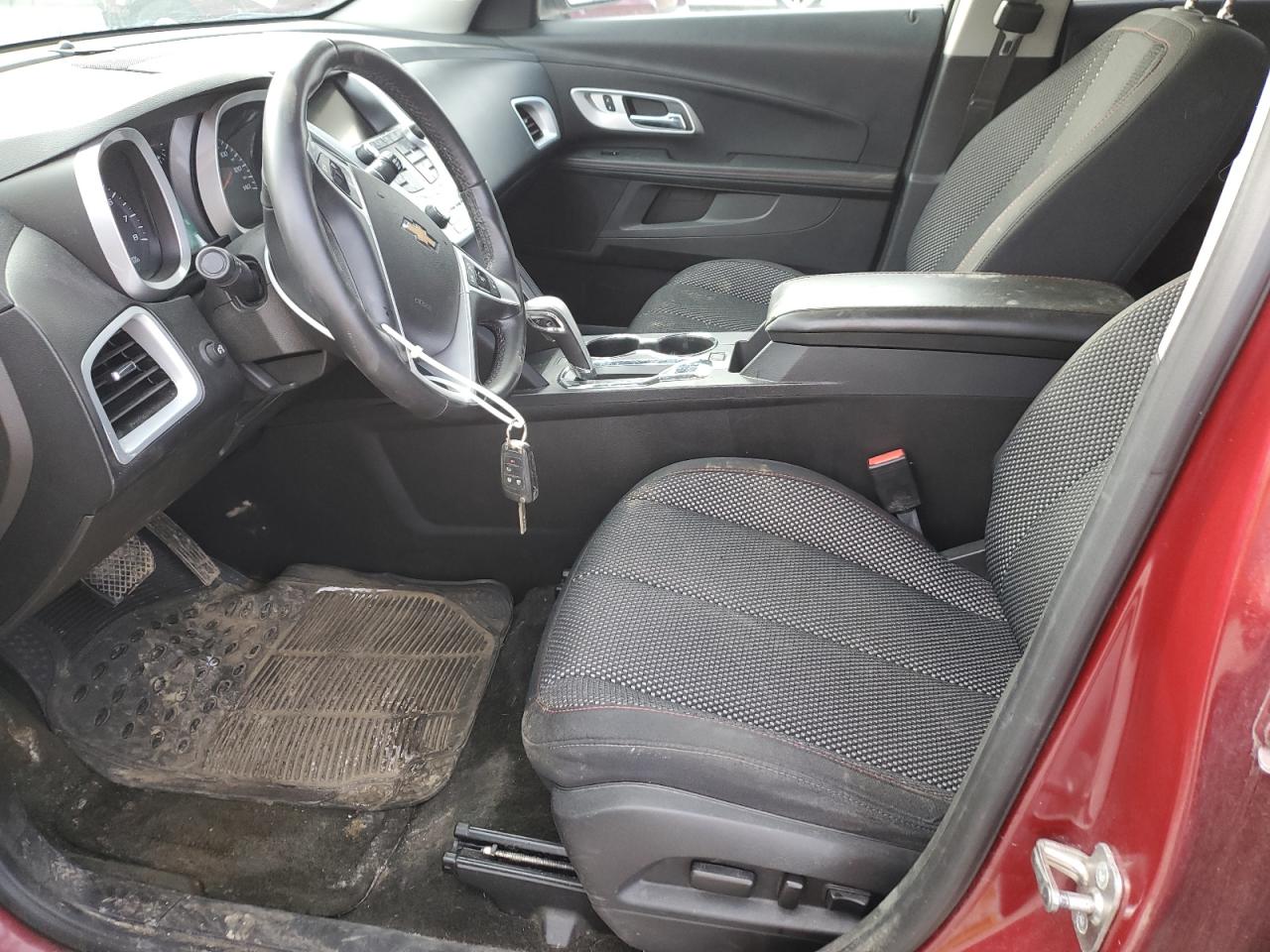 2012 Chevrolet Equinox VIN 2GNFLEEK6C6325053 Copart auction photo, front end damage thumbnail 7