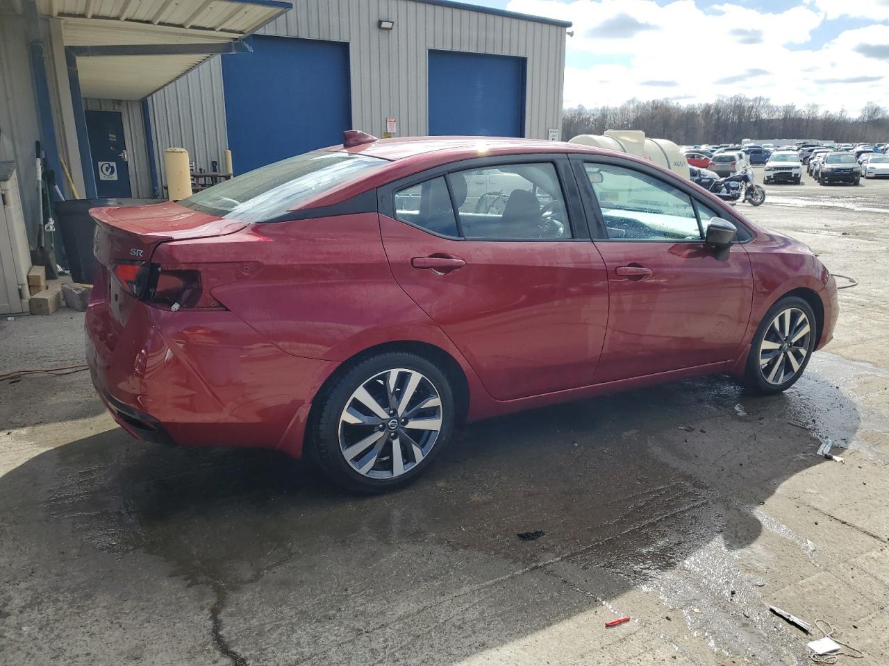 2021 Nissan Versa VIN 3N1CN8FV7ML815453 Copart auction photo, front end / rear end damage thumbnail 3