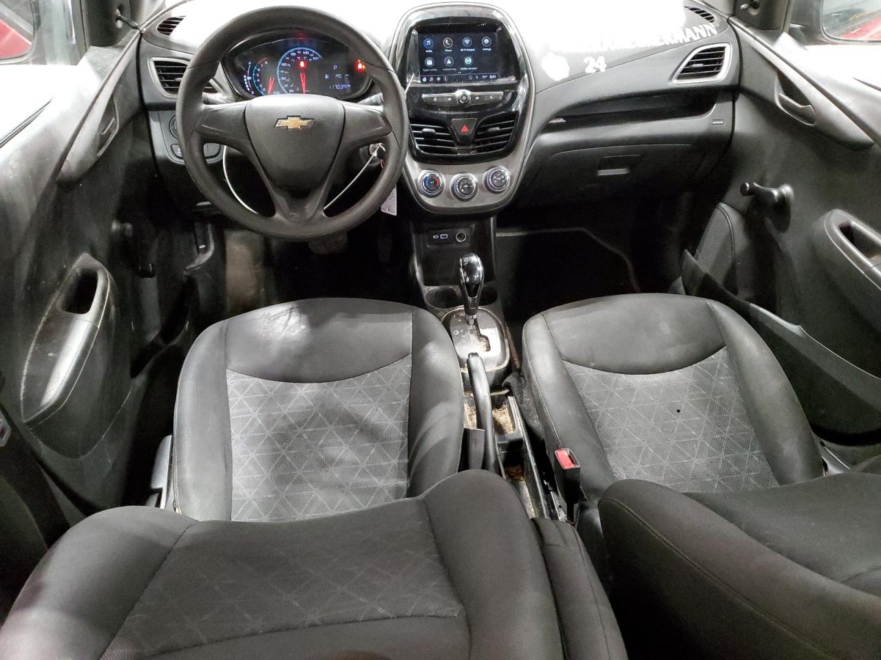 2020 Chevrolet Spark VIN KL8CB6SA6LC410166 Copart auction photo, front end / side damage thumbnail 8