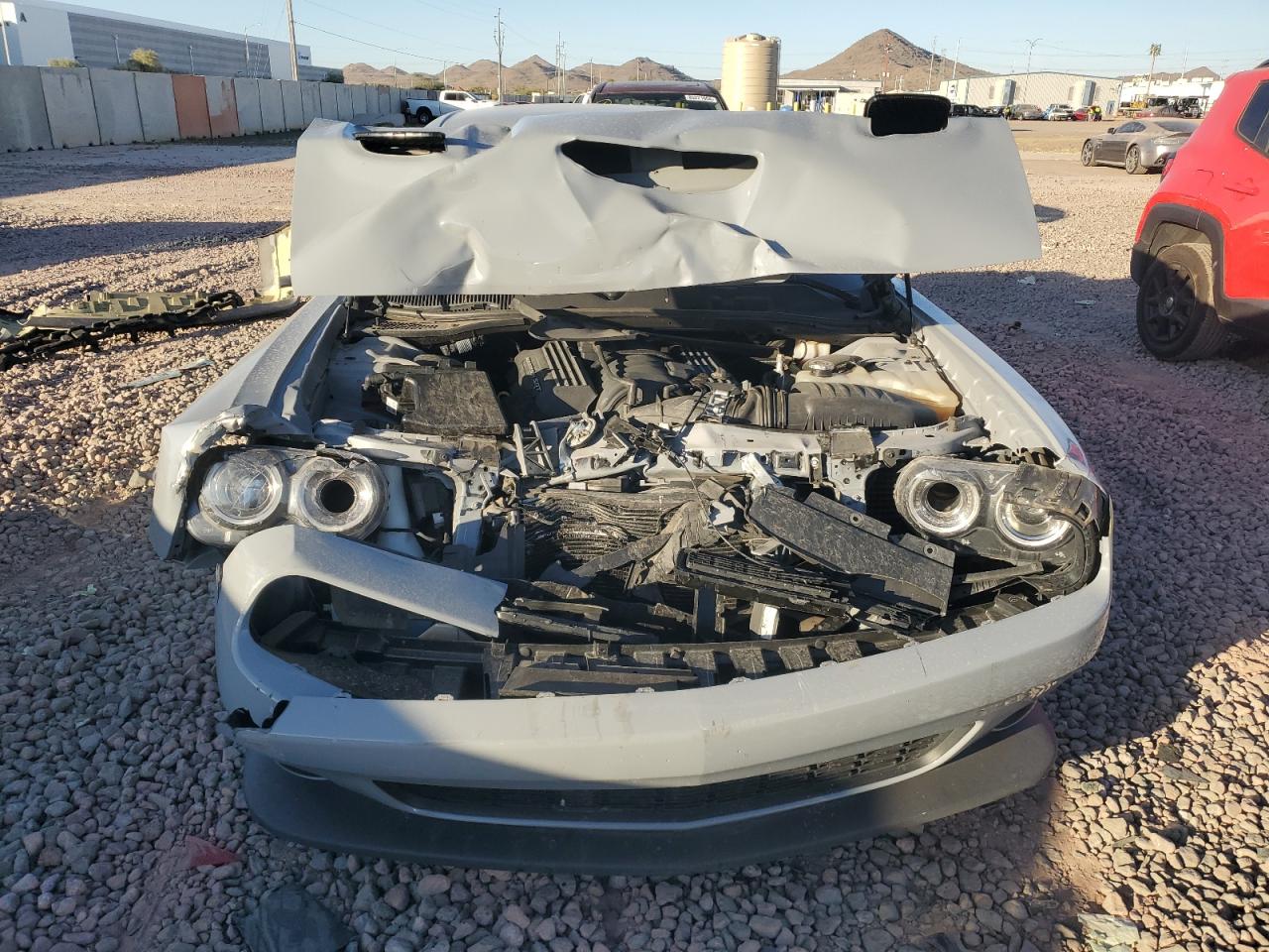 2021 Dodge Challenger VIN 2C3CDZFJ8MH680645 Copart auction photo, all over damage thumbnail 5
