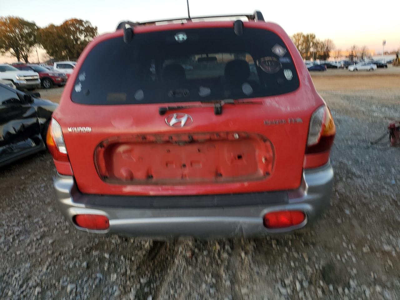 2004 Hyundai Santa Fe VIN KM8SB12B74U849883 Copart auction photo, side damage thumbnail 6