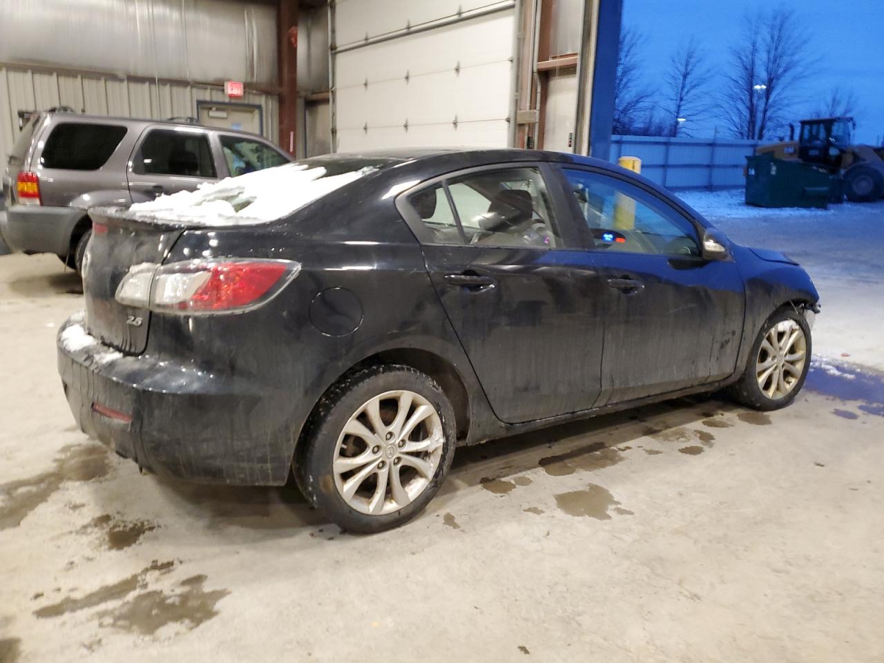 2010 Mazda 3 VIN JM1BL1S56A1219698 Copart auction photo, front end / side damage thumbnail 3