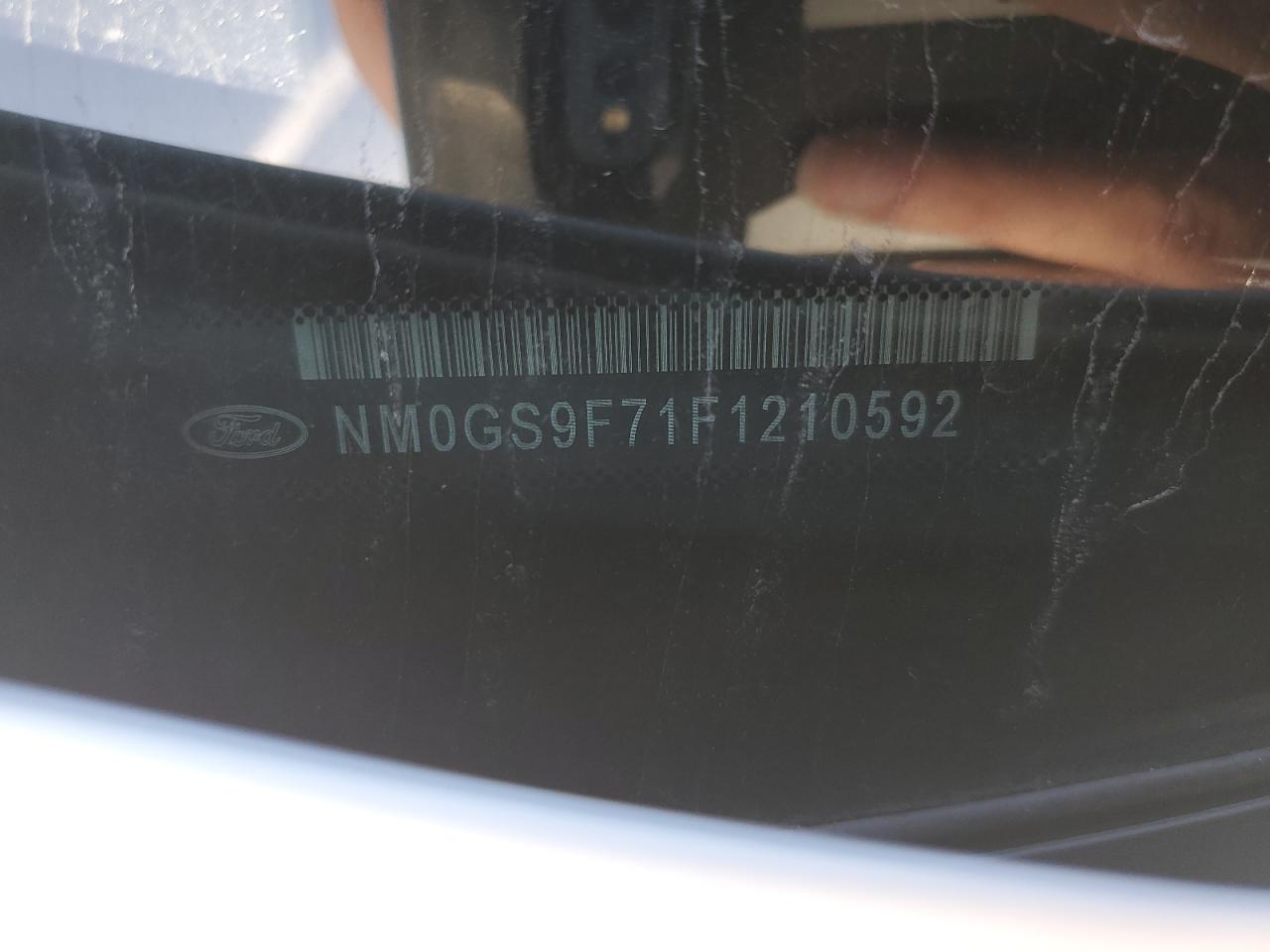 2015 Ford Transit VIN NM0GS9F71F1210592 Copart auction photo, front end / undercarriage damage thumbnail 14
