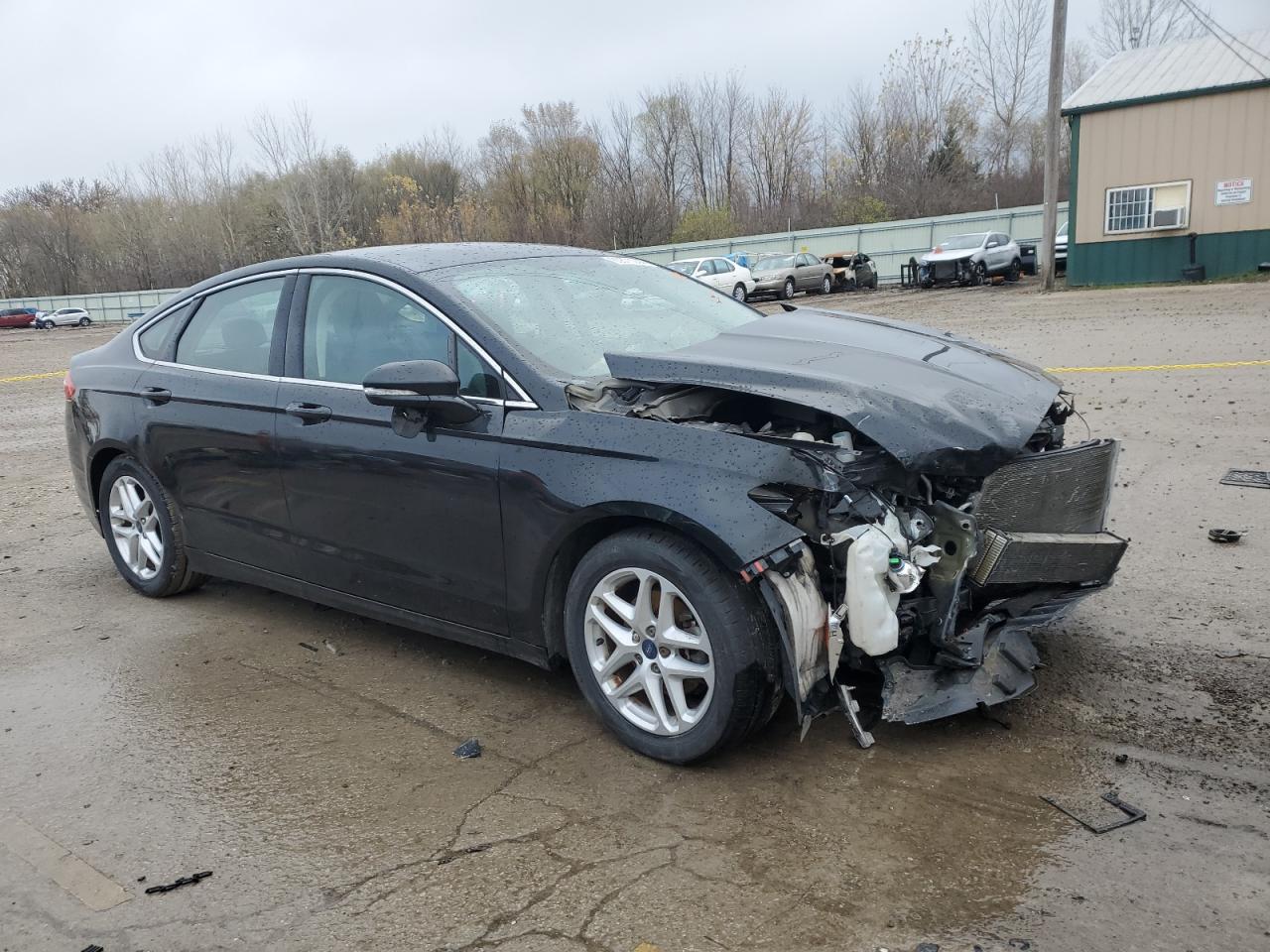 2015 Ford Fusion VIN 3FA6P0HDXFR110906 Copart auction photo, front end damage thumbnail 4