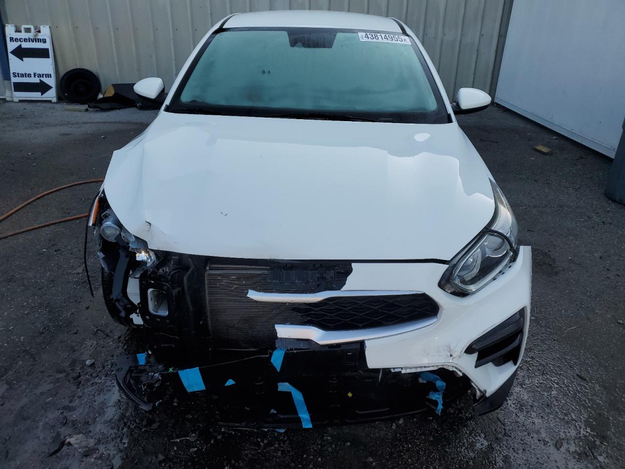 2020 KIA Forte VIN 3KPF24ADXLE148293 Copart auction photo, front end / side damage thumbnail 5