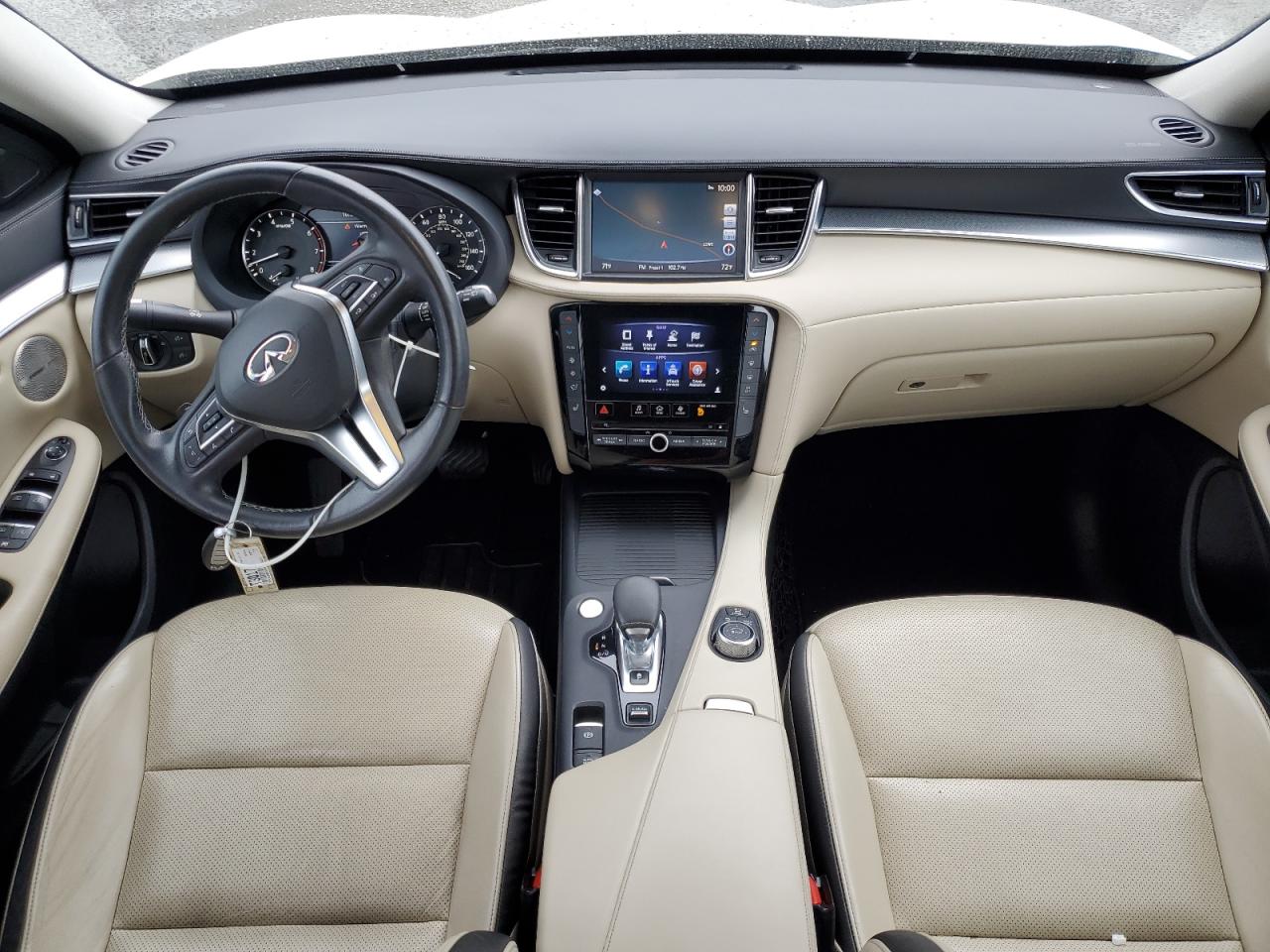 2019 Infiniti QX50 VIN 3PCAJ5M38KF123407 Copart auction photo, front end damage thumbnail 8