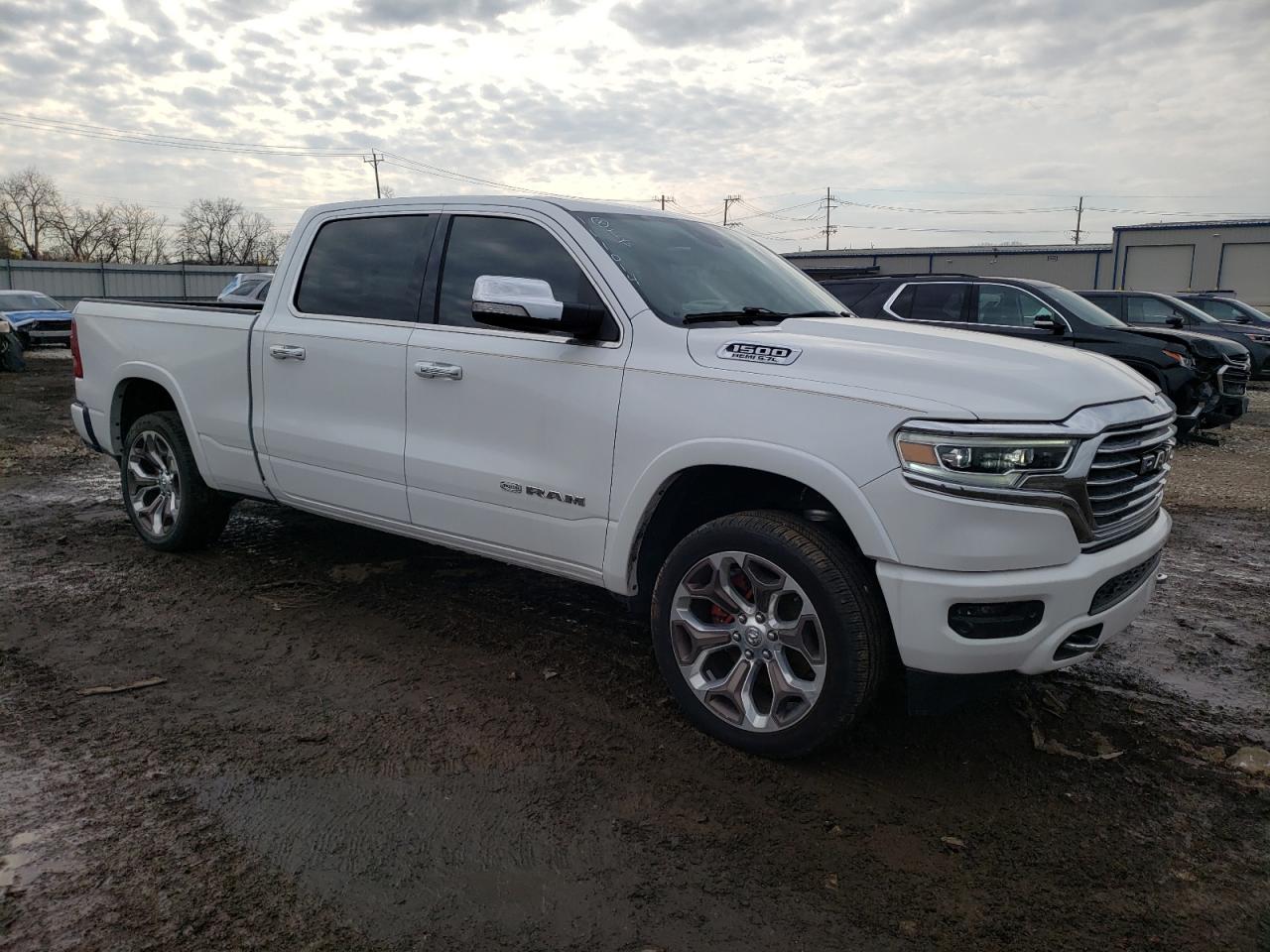 2020 RAM 1500 VIN 1C6SRFST2LN251884 Copart auction photo, vandalism damage thumbnail 4