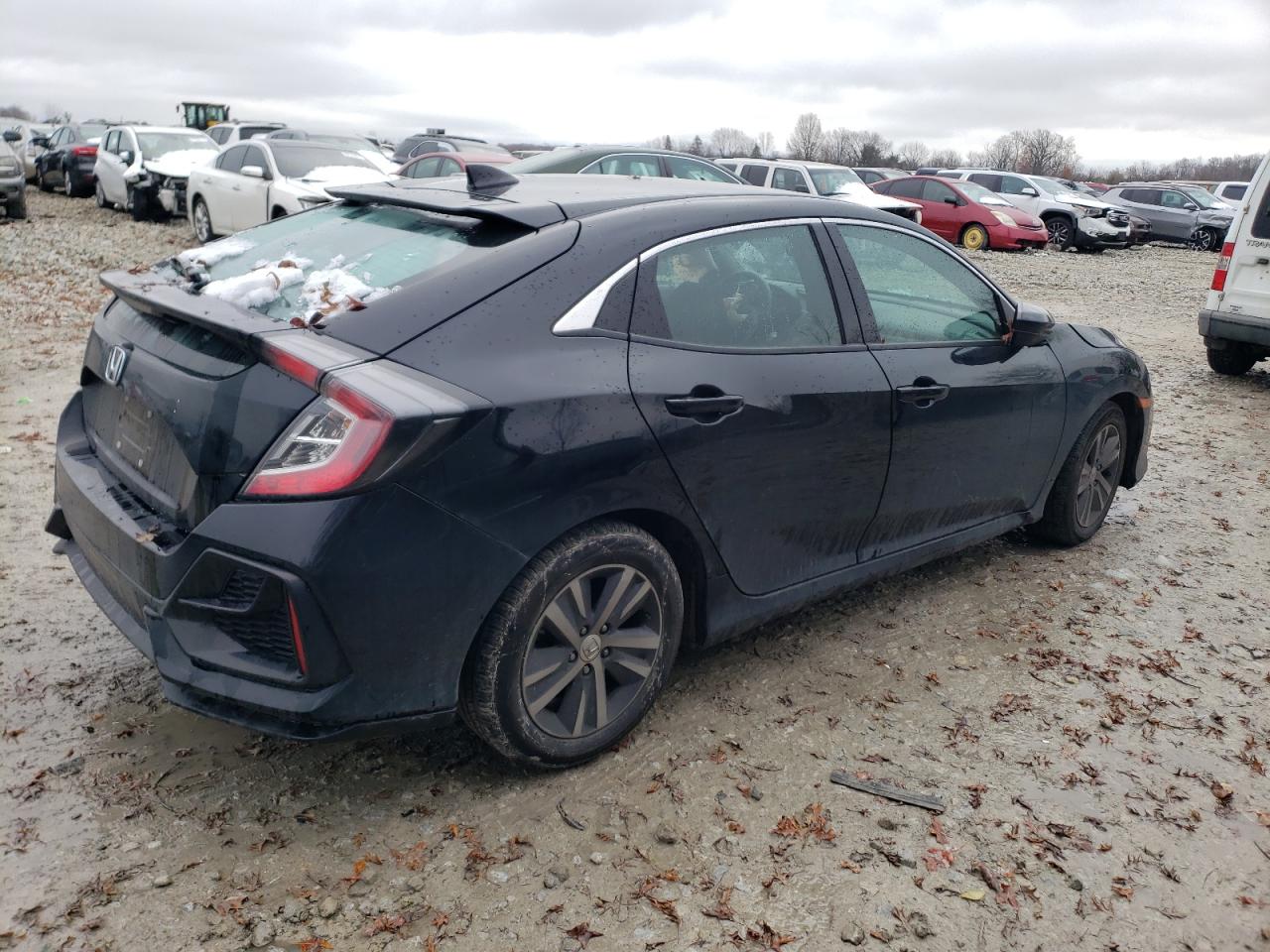 2020 Honda Civic VIN SHHFK7H38LU414966 Copart auction photo, side / front end damage thumbnail 3
